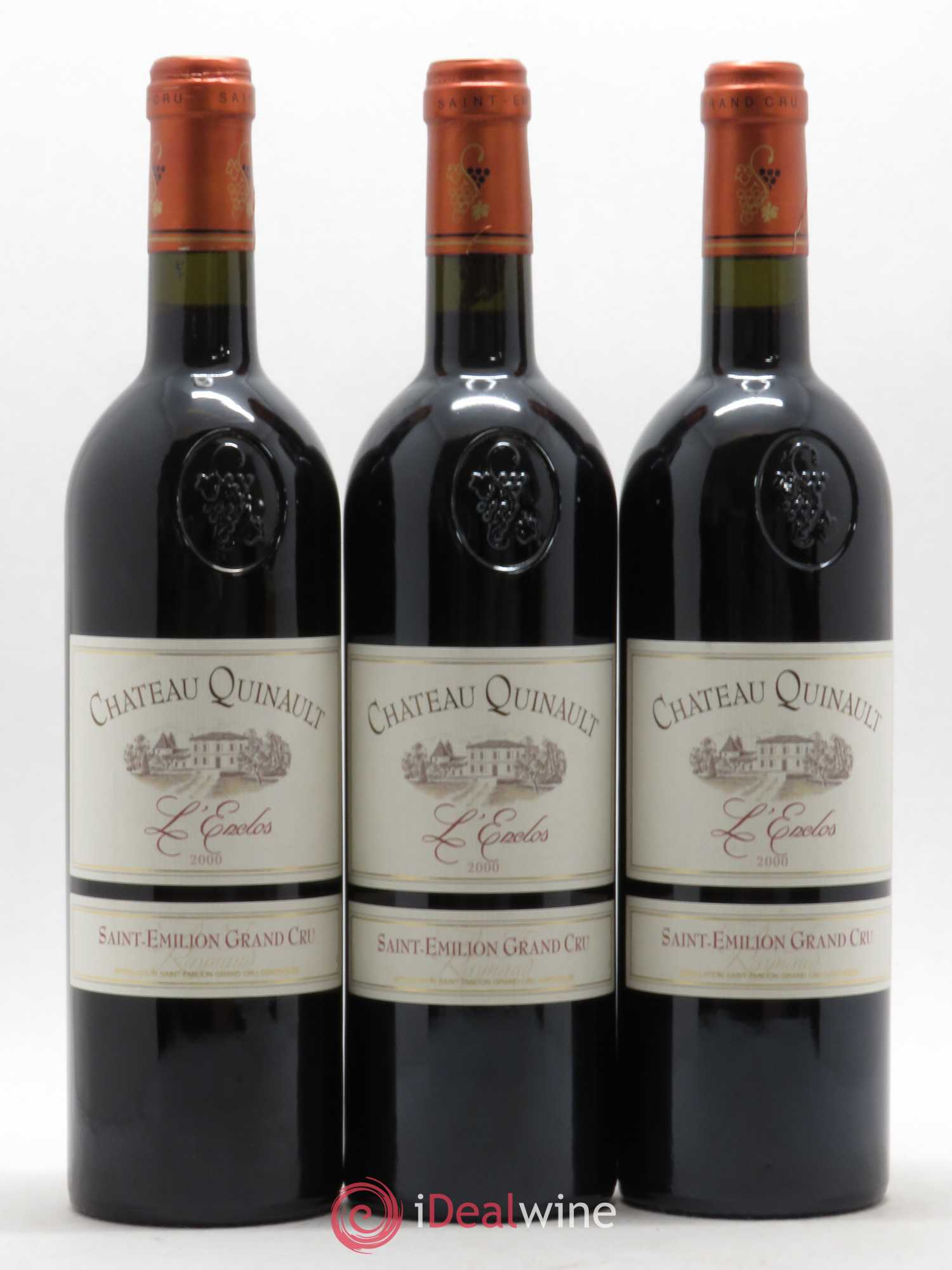Château Quinault L'Enclos 2000 - Lot de 12 bouteilles - 3