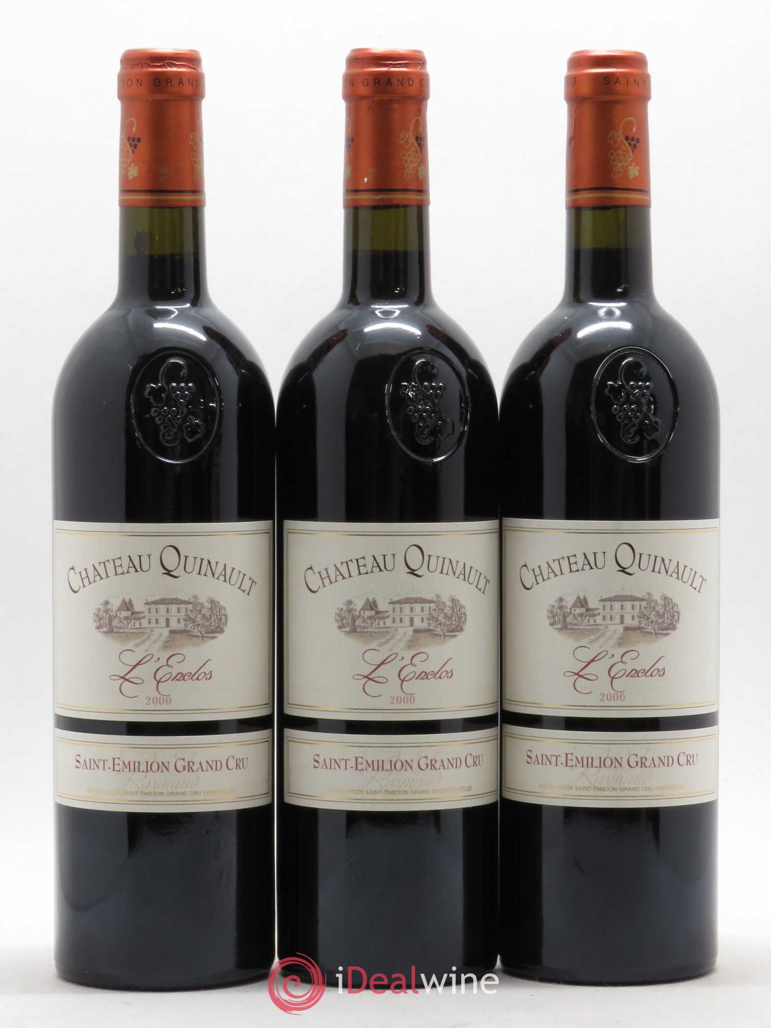 Château Quinault L'Enclos 2000 - Lot de 12 bouteilles - 4