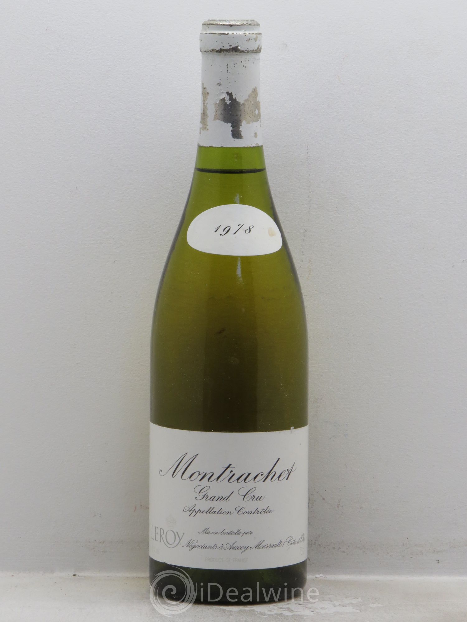 Montrachet Grand Cru Leroy S.A 1978 - Posten von 1 Flasche - 0