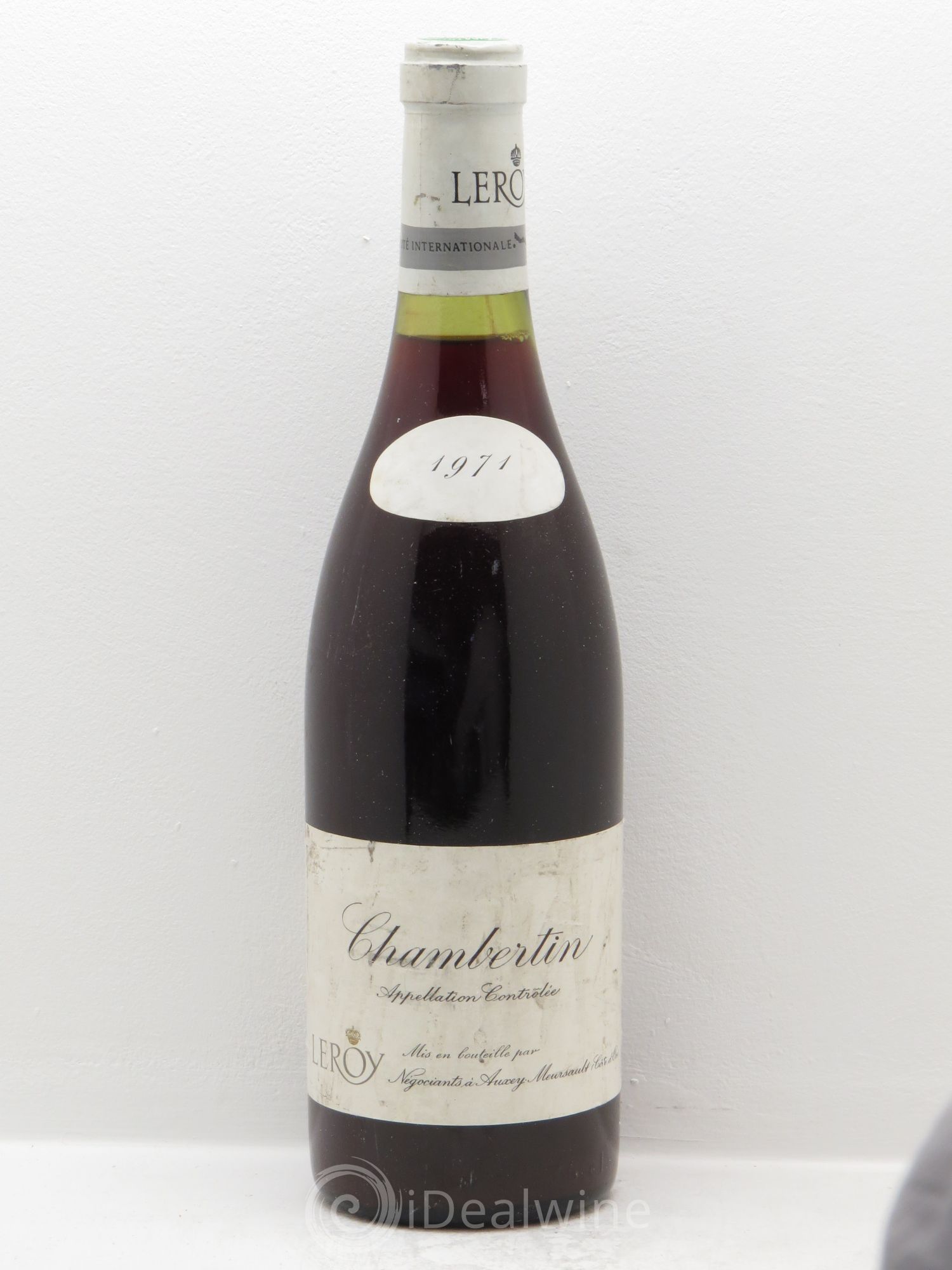 Chambertin Grand Cru Leroy SA 1971 - Lot de 1 bouteille - 0