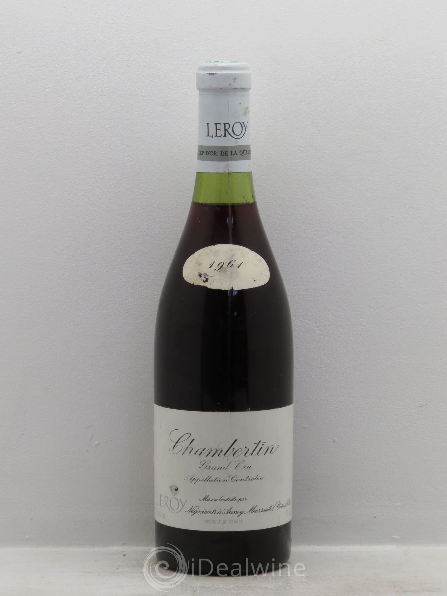 Chambertin Grand Cru Leroy SA 1961 - Lot de 1 bouteille - 0