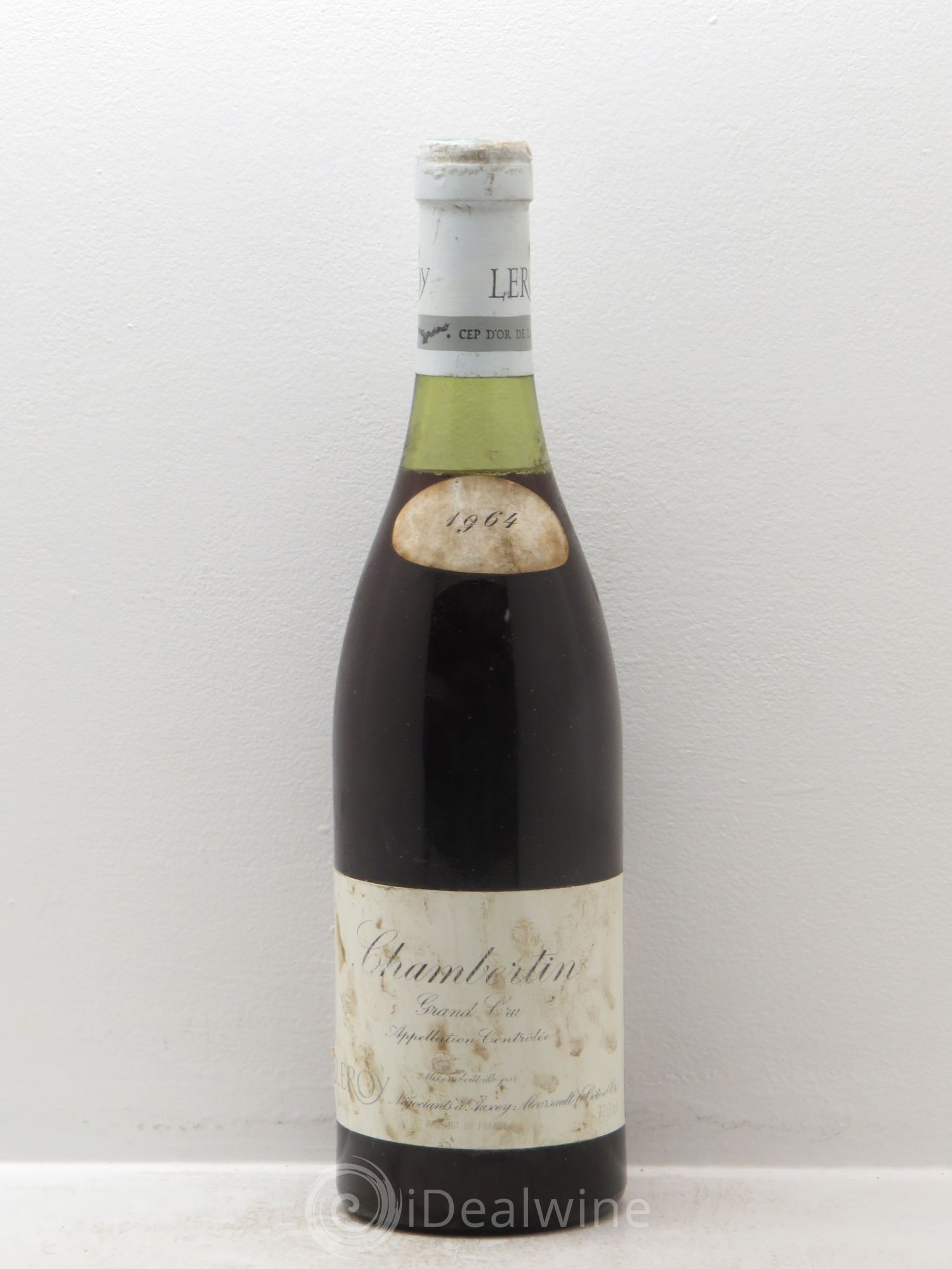 Chambertin Grand Cru Leroy Nég 1964 - Lot de 1 bouteille - 0