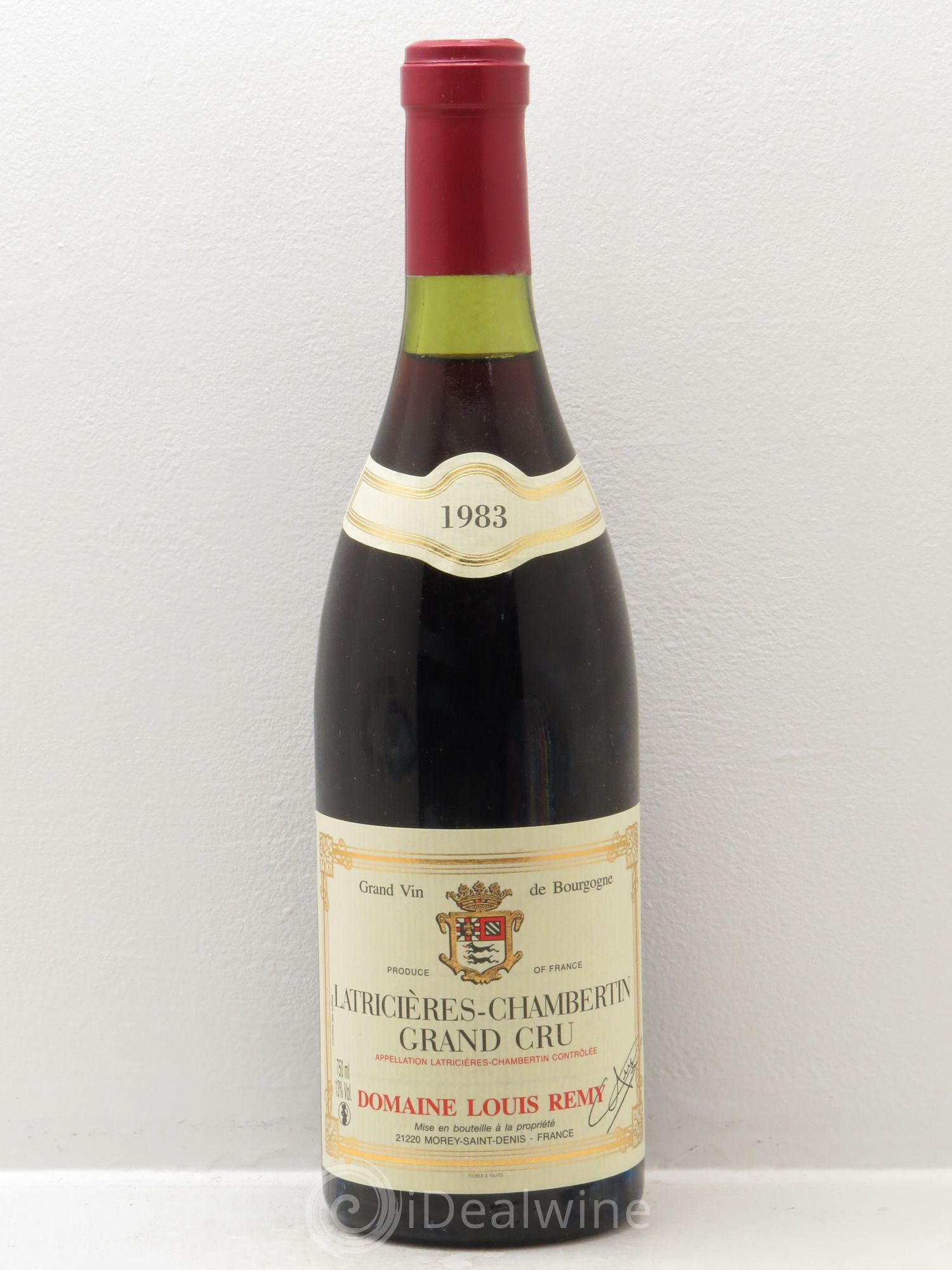 Latricières-Chambertin Grand Cru Louis Rémy 1983 - Lot de 6 bouteilles - 0