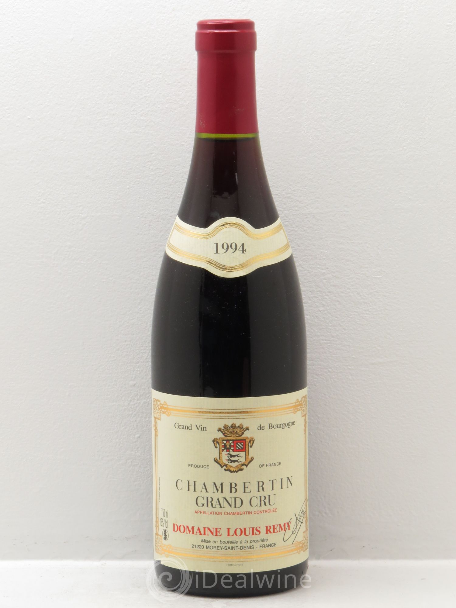Chambertin Grand Cru Domaine Rémy Louis 1994 - Lot de 6 bouteilles - 0