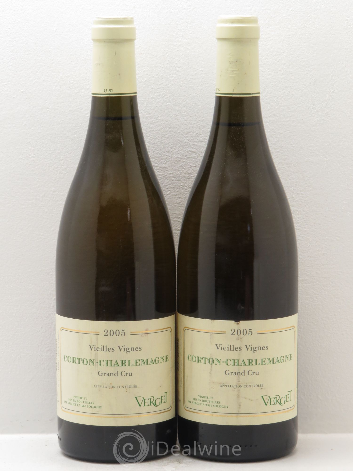 Corton-Charlemagne Grand Cru 2005 - Posten von 2 Flaschen - 0