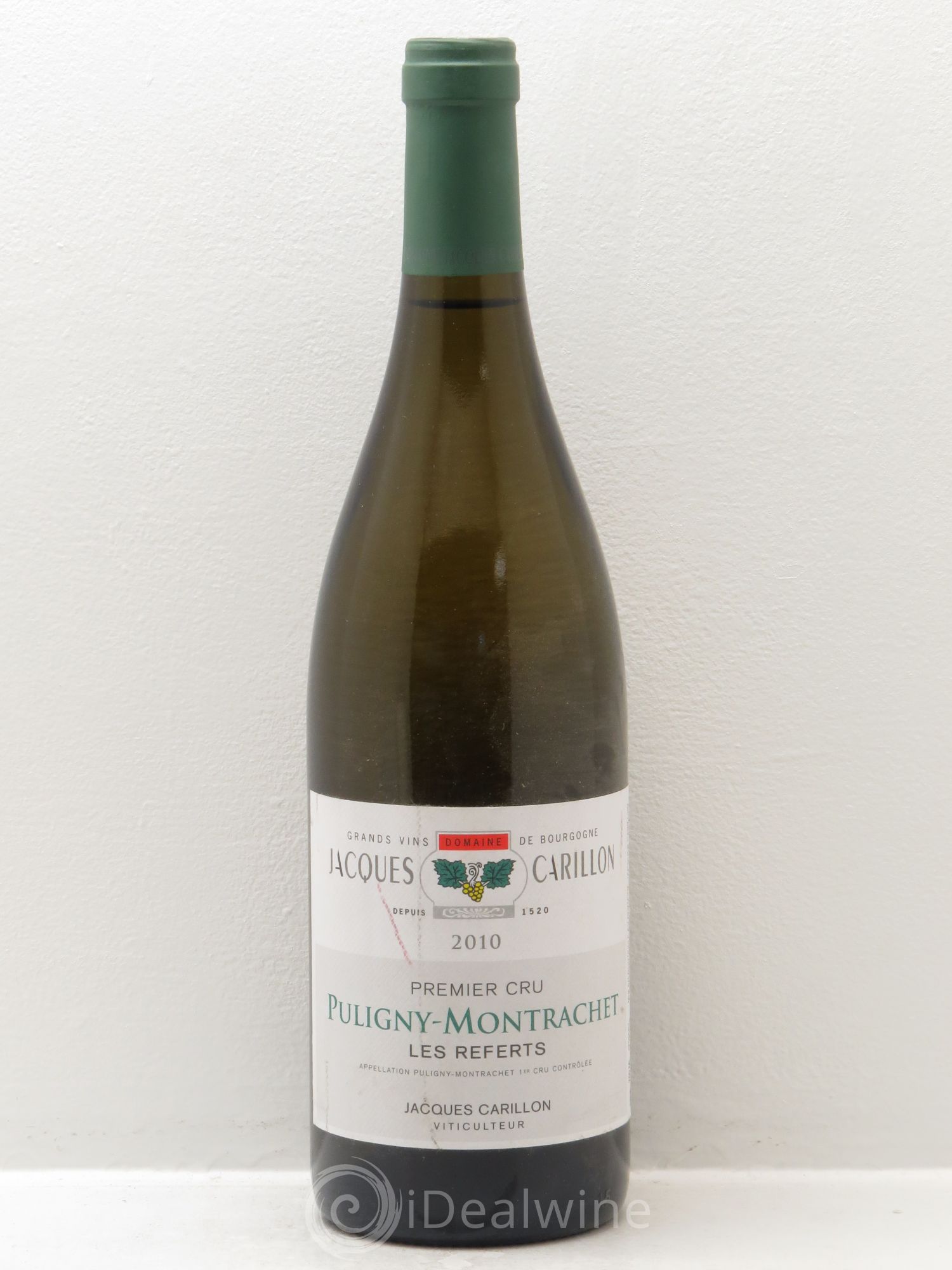 Puligny-Montrachet 1er Cru Jacques Carillon 2010 - Lot de 1 bouteille - 0