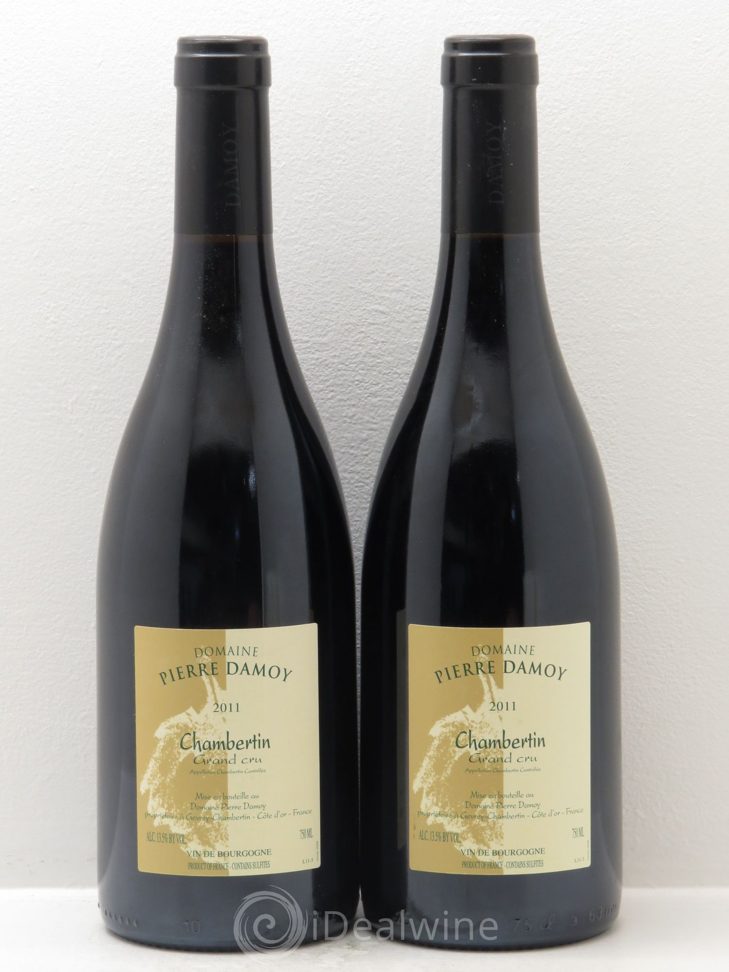 Chambertin Grand Cru Pierre Damoy 2011 - Lot de 2 bouteilles - 0