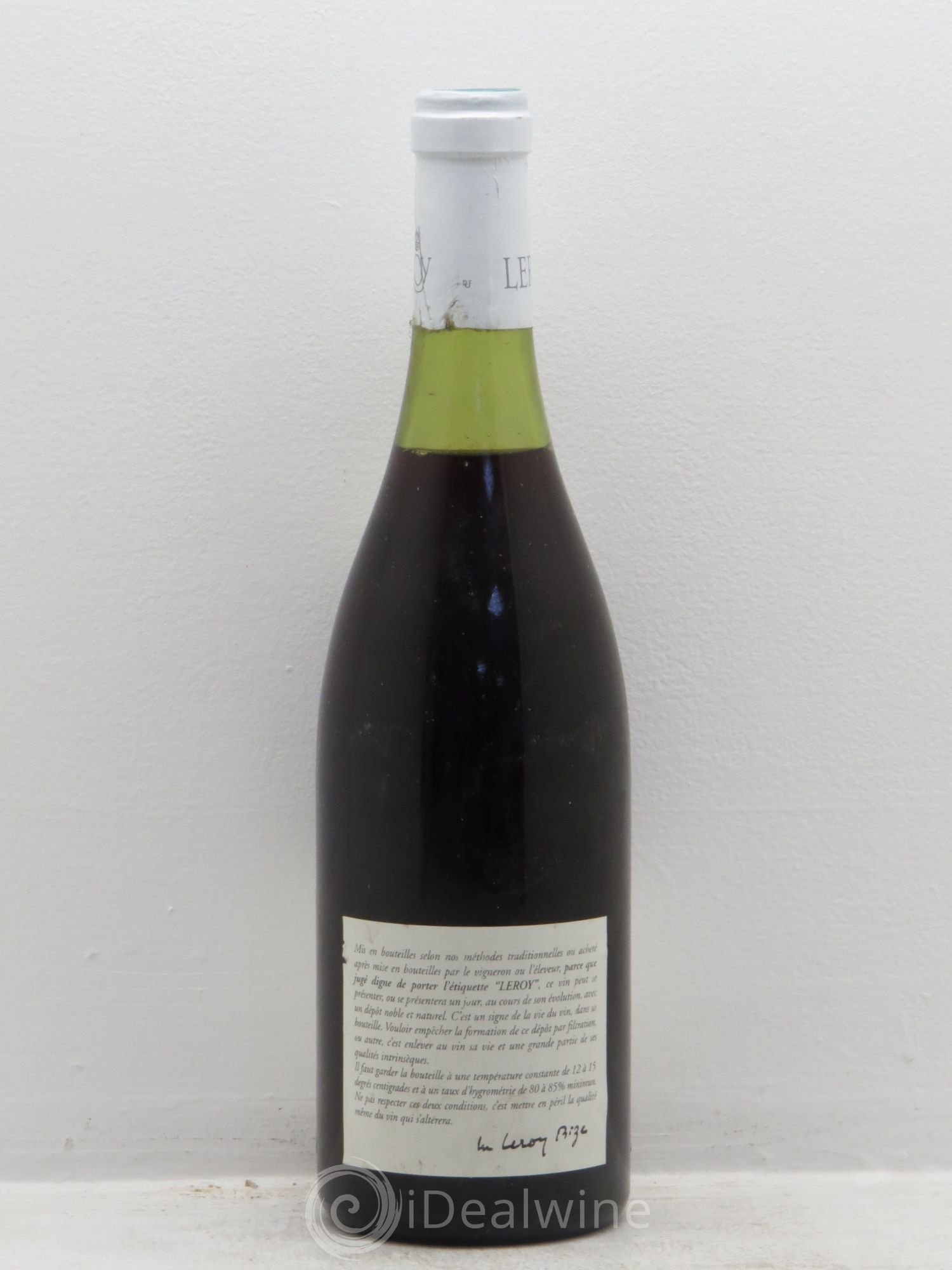 Richebourg Grand Cru Leroy (Domaine) 1955 - Lot de 1 bouteille - 1