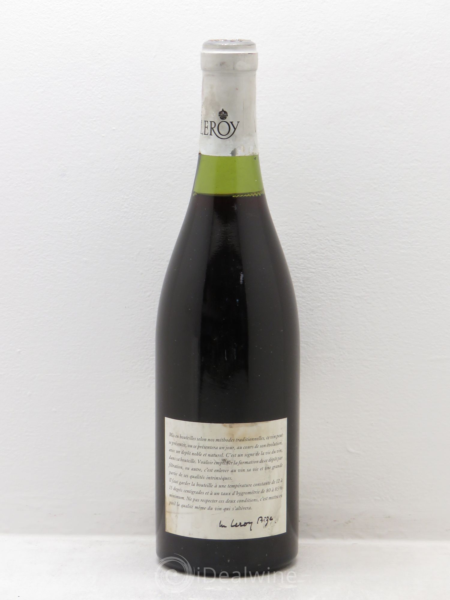 Musigny Grand Cru Leroy SA 1985 - Lot de 1 bouteille - 1