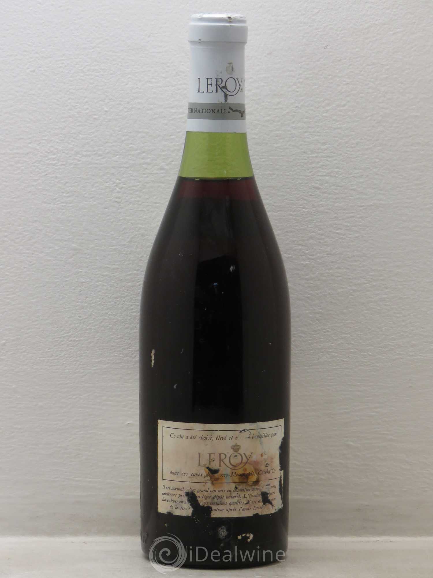 Chambertin Grand Cru Leroy SA 1961 - Lot de 1 bouteille - 1