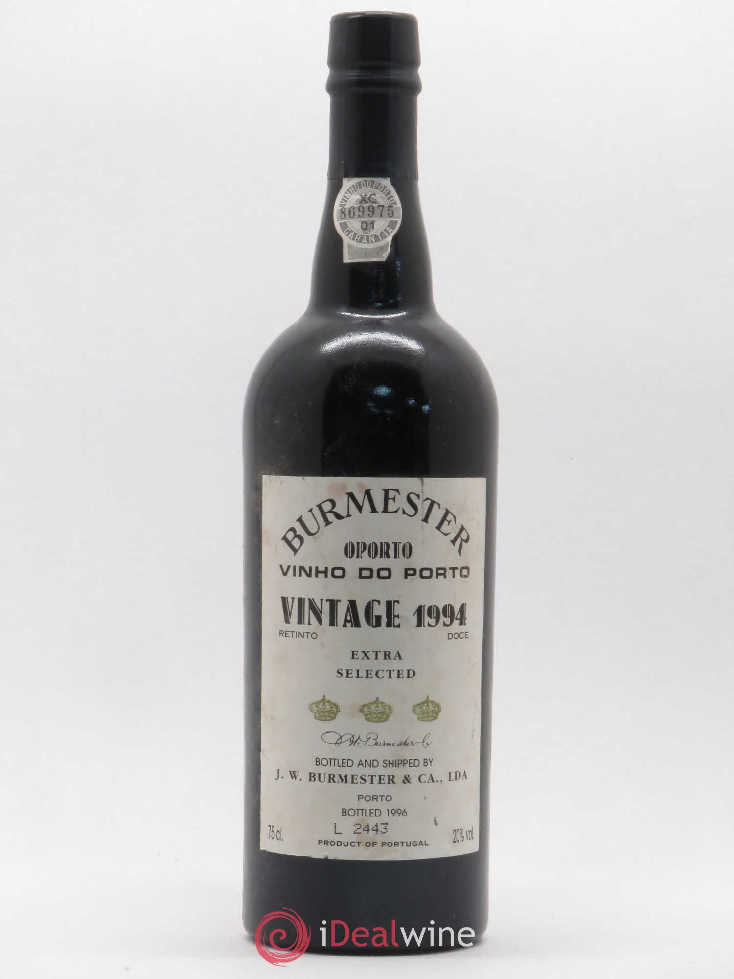 Porto Extra selected Burmester 1994 - Posten von 1 Flasche - 0