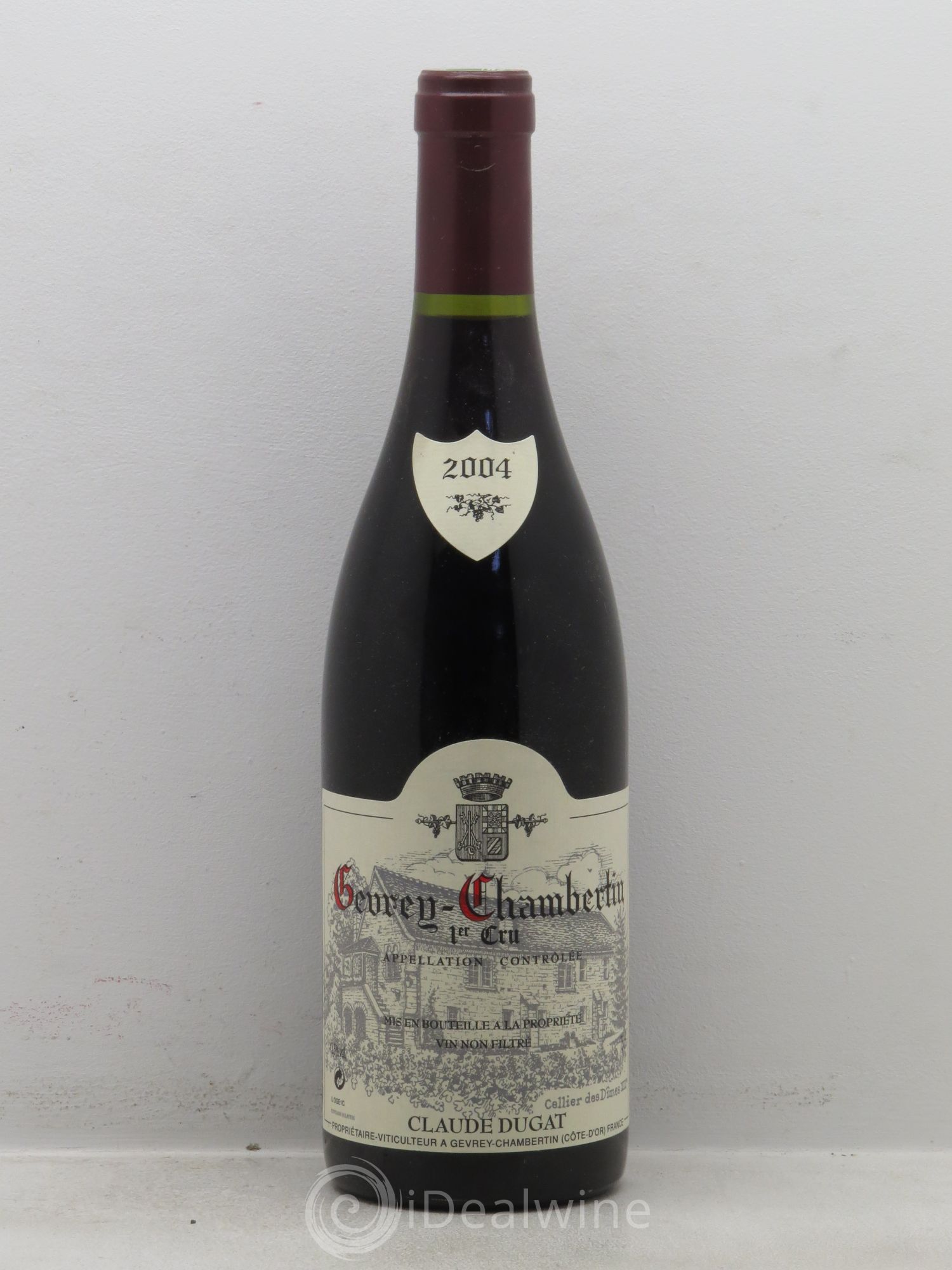 Gevrey-Chambertin 1er Cru Claude Dugat 2004 - Lot de 1 bouteille - 0