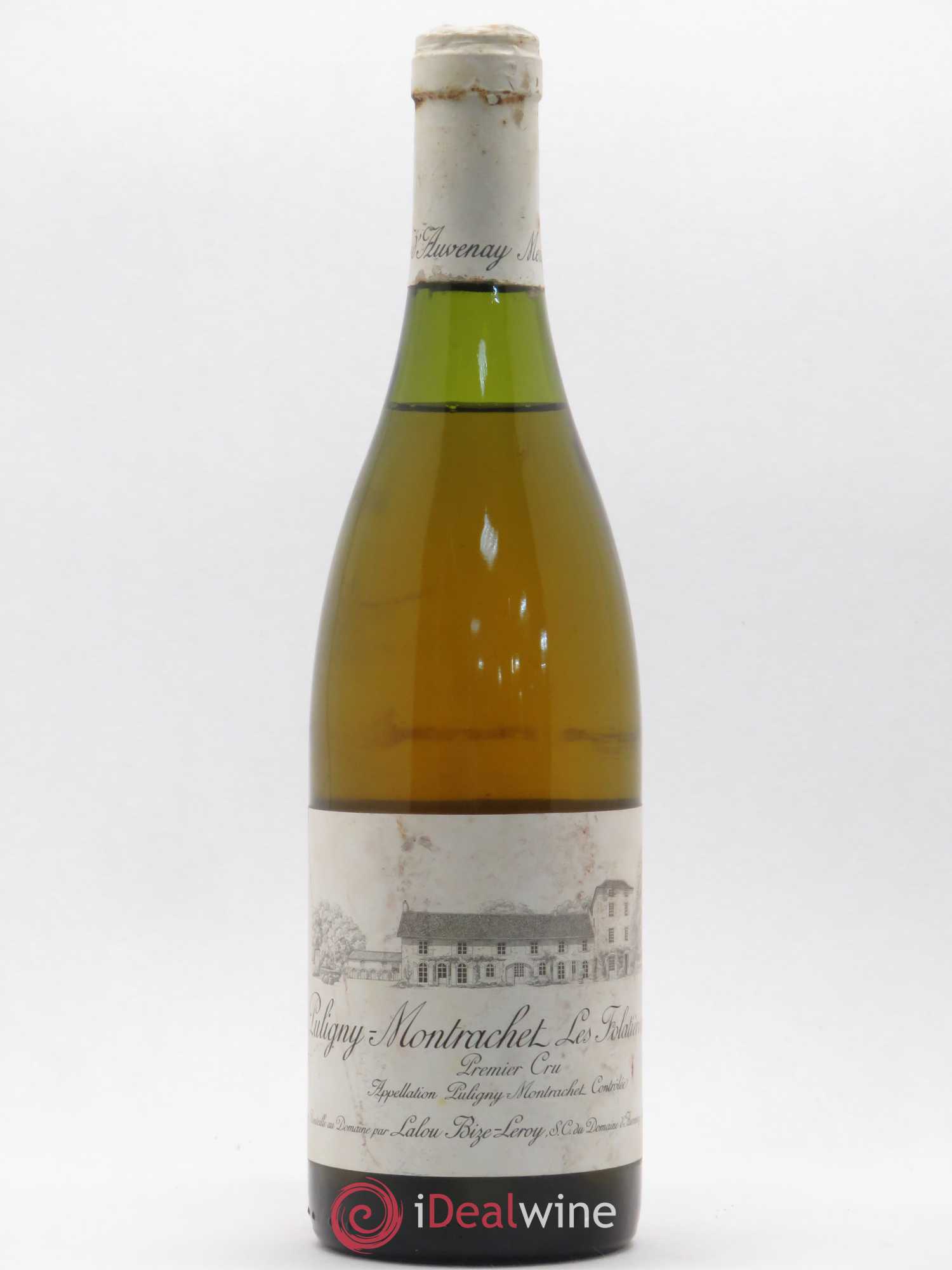 Puligny-Montrachet 1er Cru Les Folatières d'Auvenay (Domaine) 1996 - Lot de 1 bouteille - 0