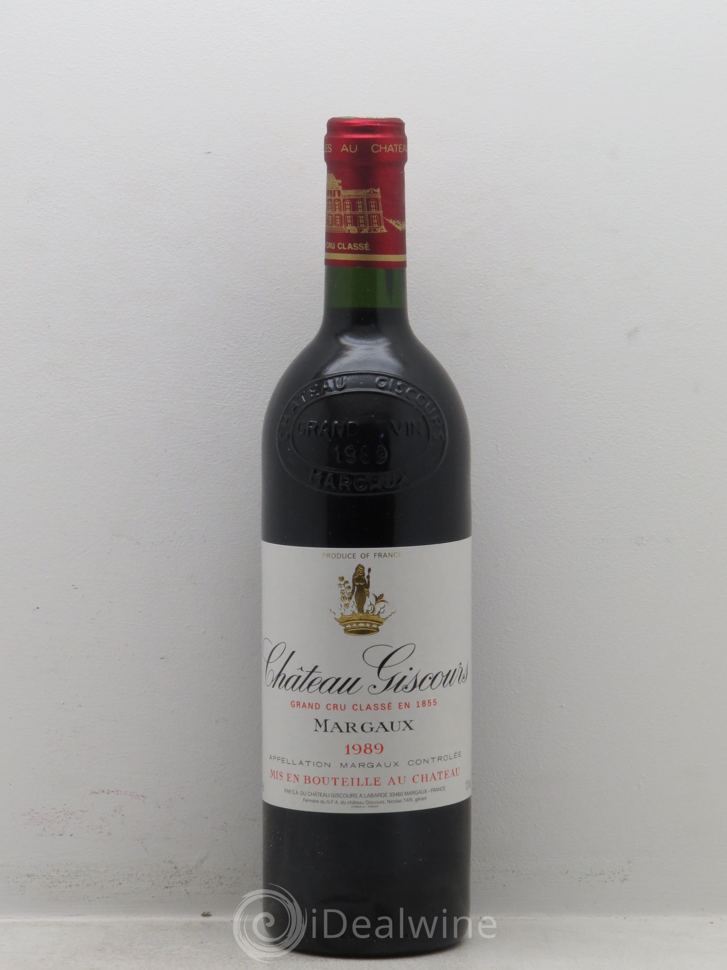 Château Giscours 3ème Grand Cru Classé 1989 - Lot de 1 bouteille - 0
