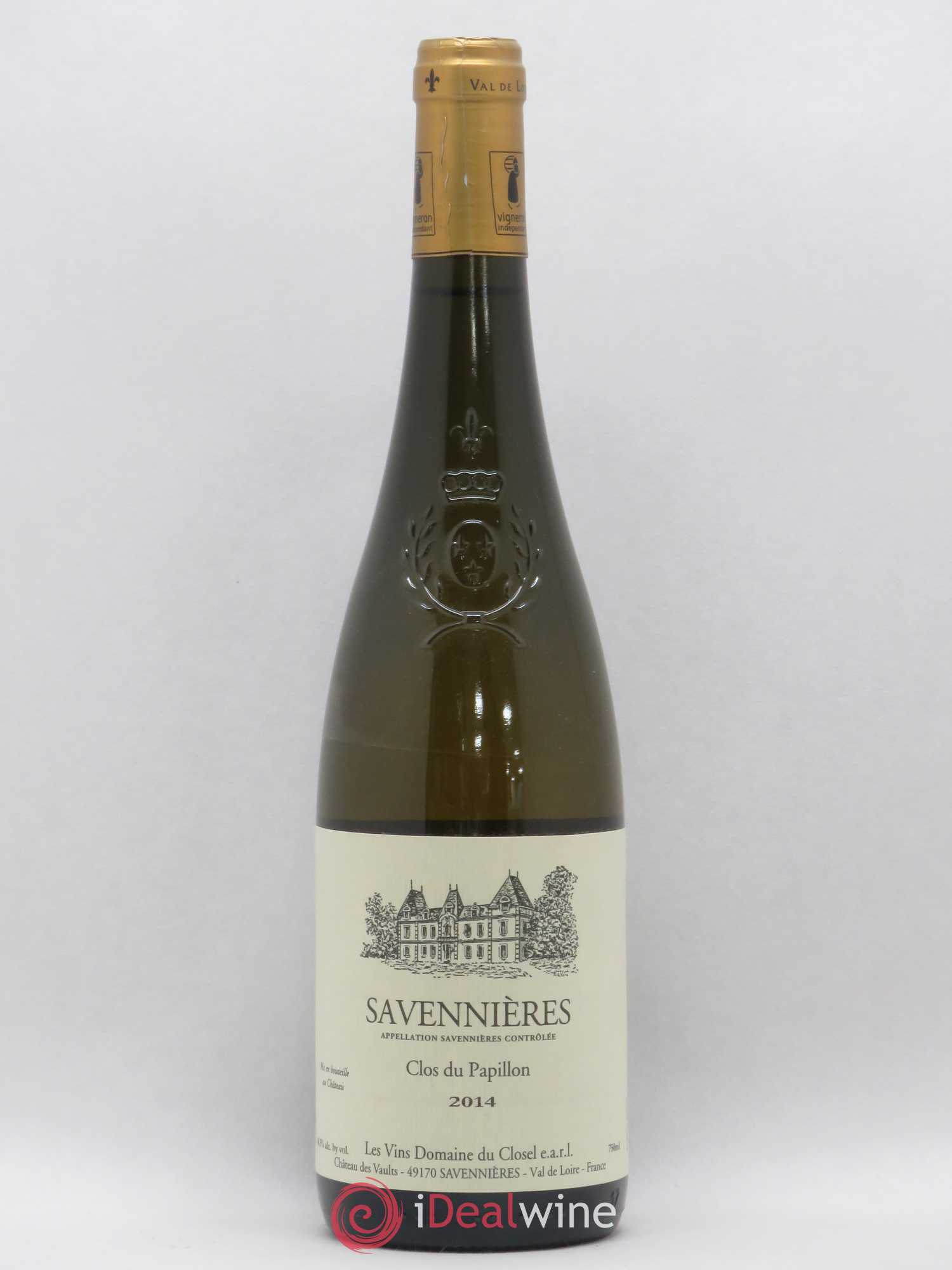 Savennières Clos du Papillon Domaine du Closel (sans prix de réserve) 2014 - Lot de 1 bouteille - 0