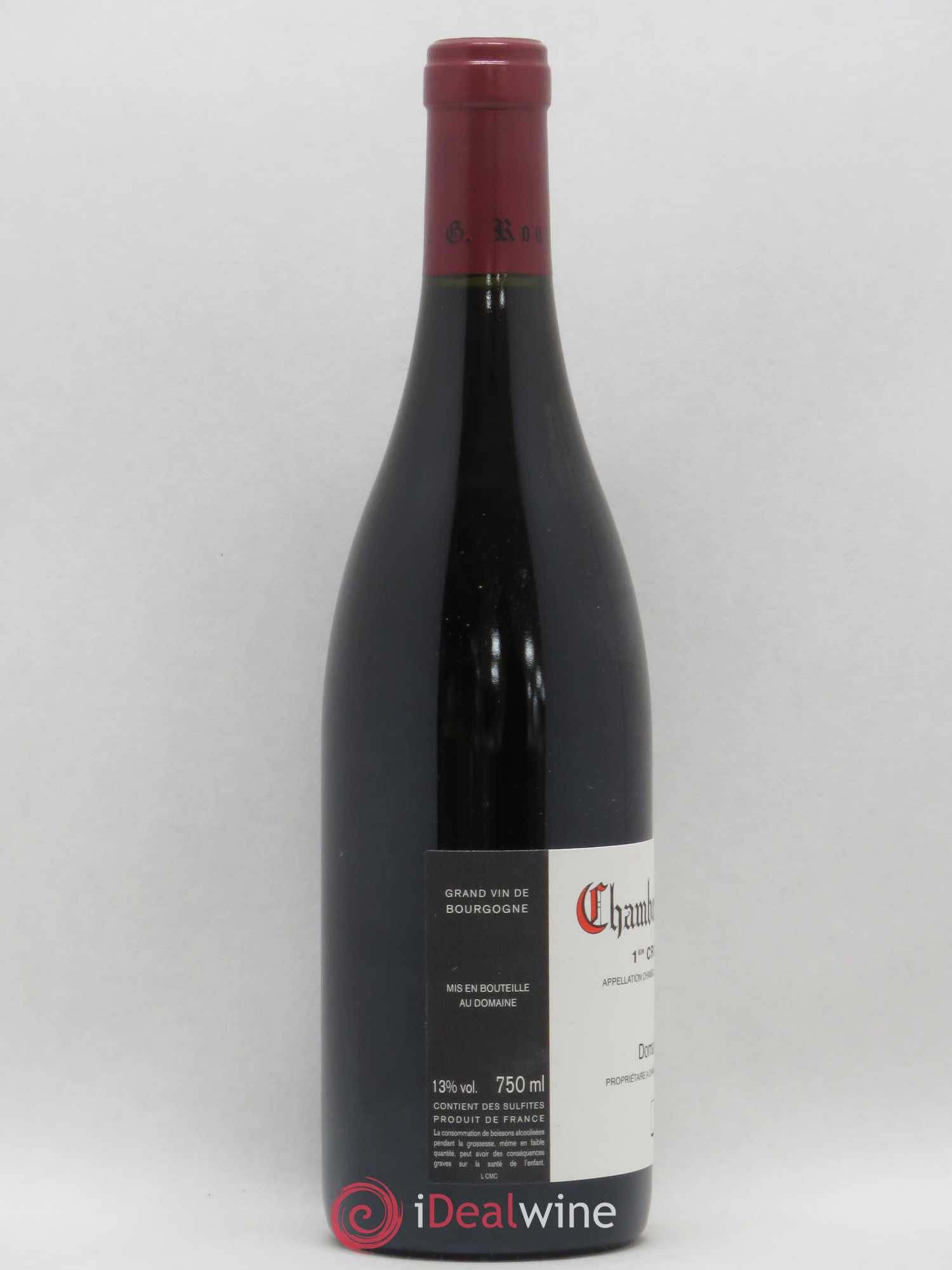 Chambolle-Musigny 1er Cru Les Cras Georges Roumier (Domaine) 2010 - Lot de 1 bouteille - 1