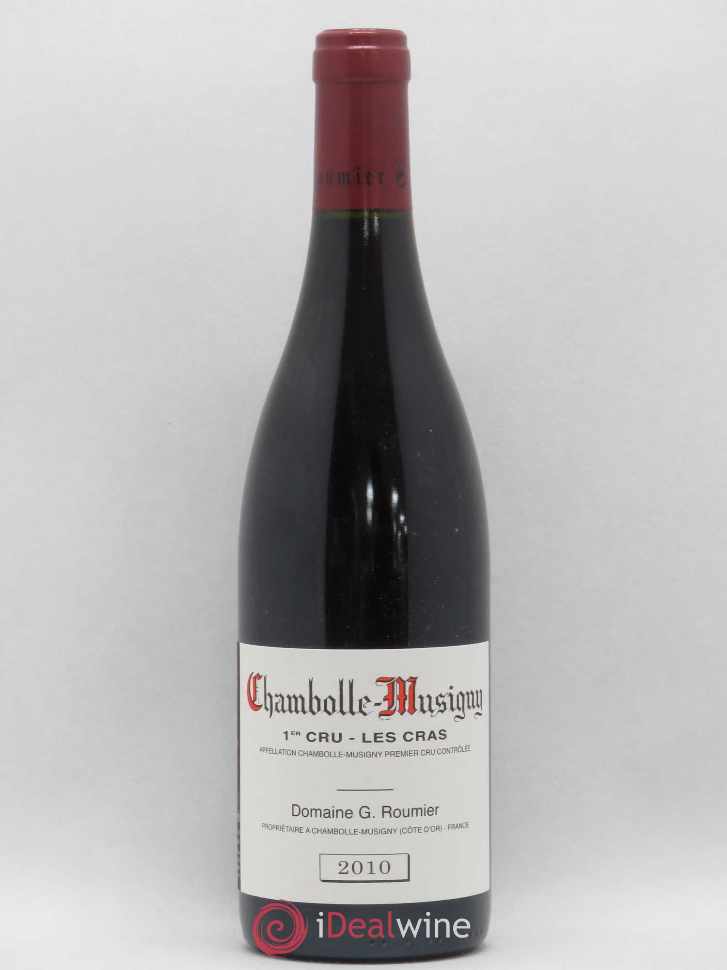 Chambolle-Musigny 1er Cru Les Cras Georges Roumier (Domaine) 2010 - Lot de 1 bouteille - 0