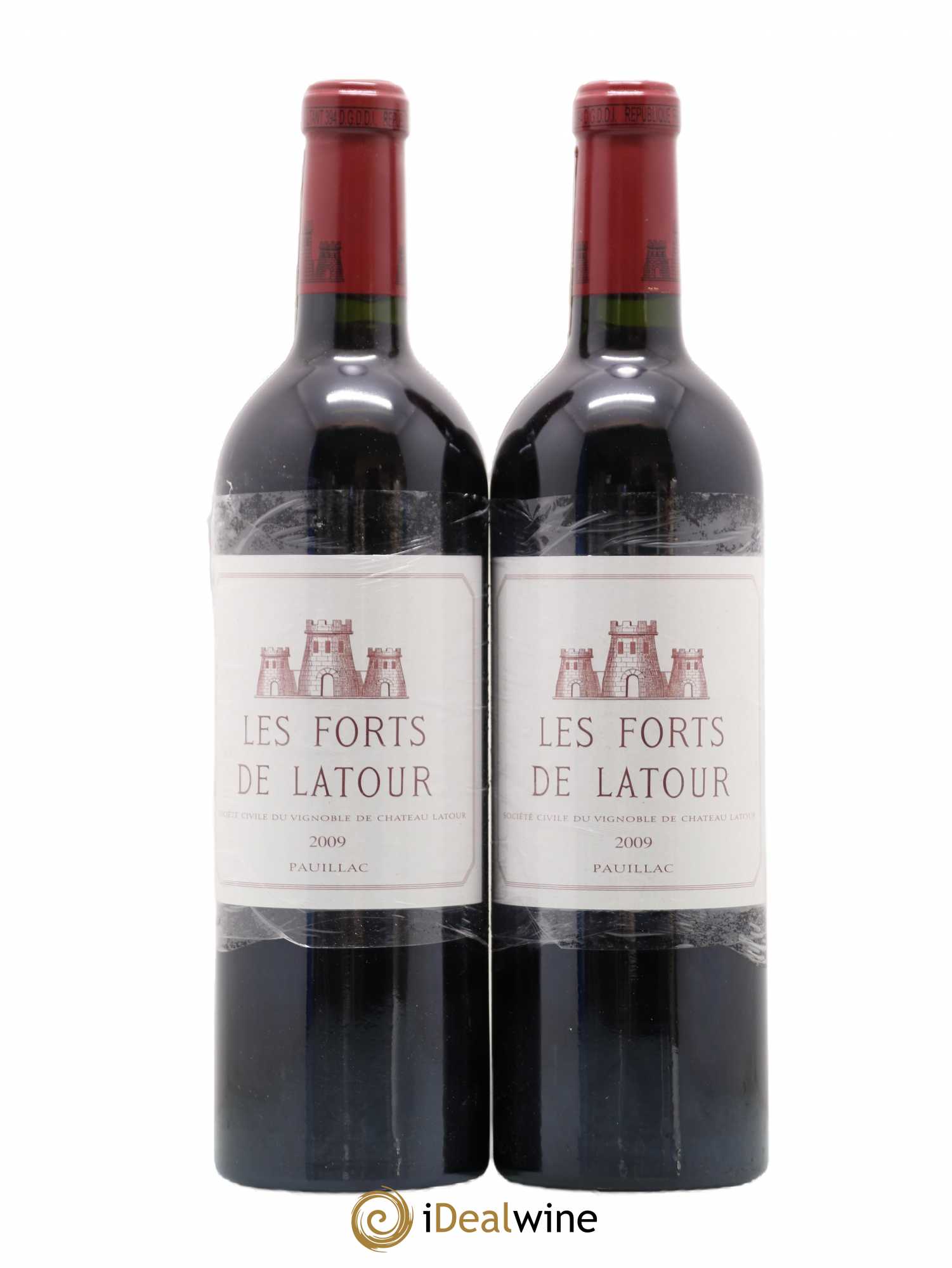 Les Forts de Latour Second Vin 2009 - Lot de 2 bouteilles - 0