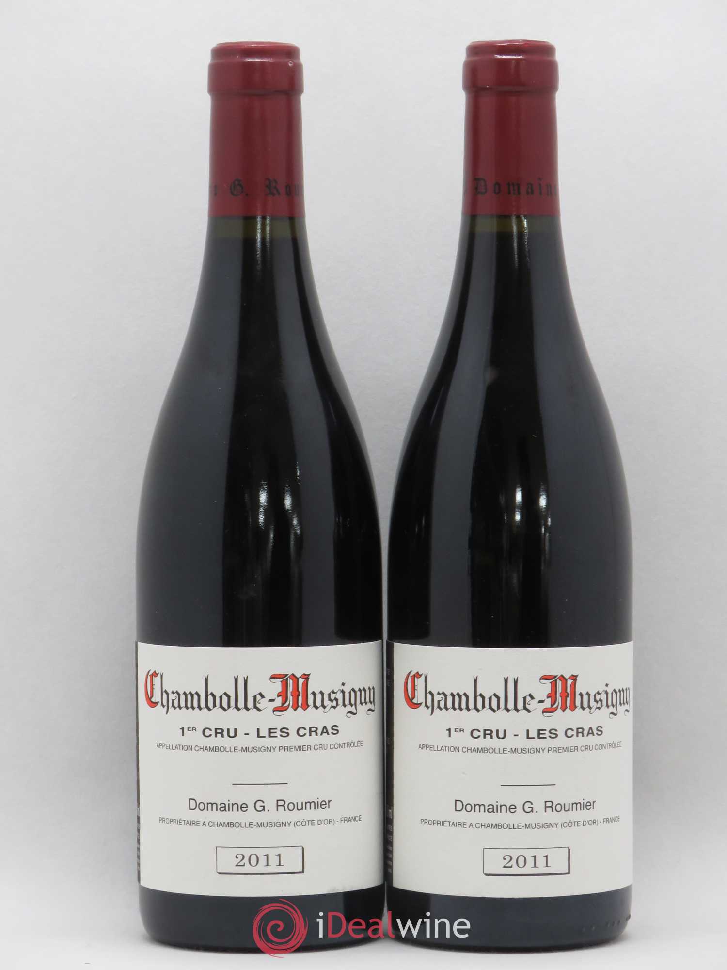 Chambolle-Musigny 1er Cru Les Cras Georges Roumier (Domaine) 2011 - Lot de 2 bouteilles - 0