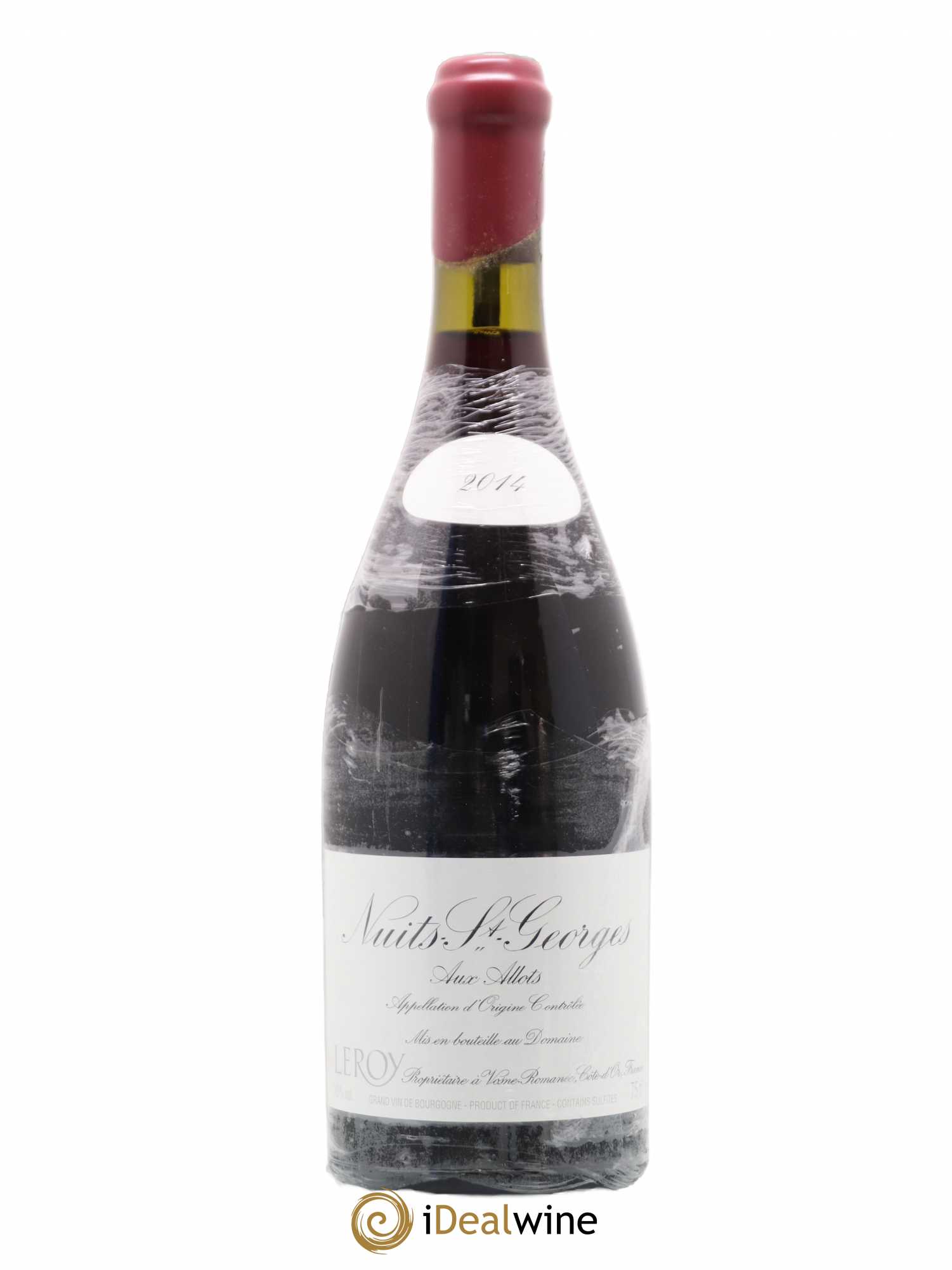 Nuits-Saint-Georges Aux Allots Leroy (Domaine) 2014 - Lot de 1 bouteille - 0
