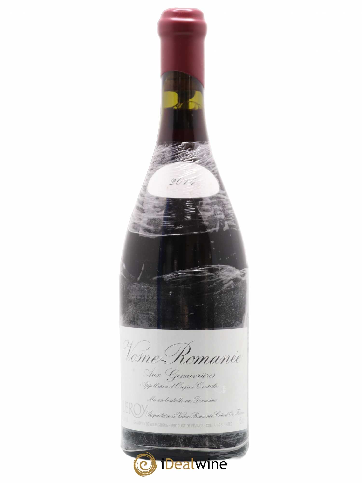 Vosne-Romanée Les Genaivrières Leroy (Domaine) 2014 - Lot de 1 bouteille - 0