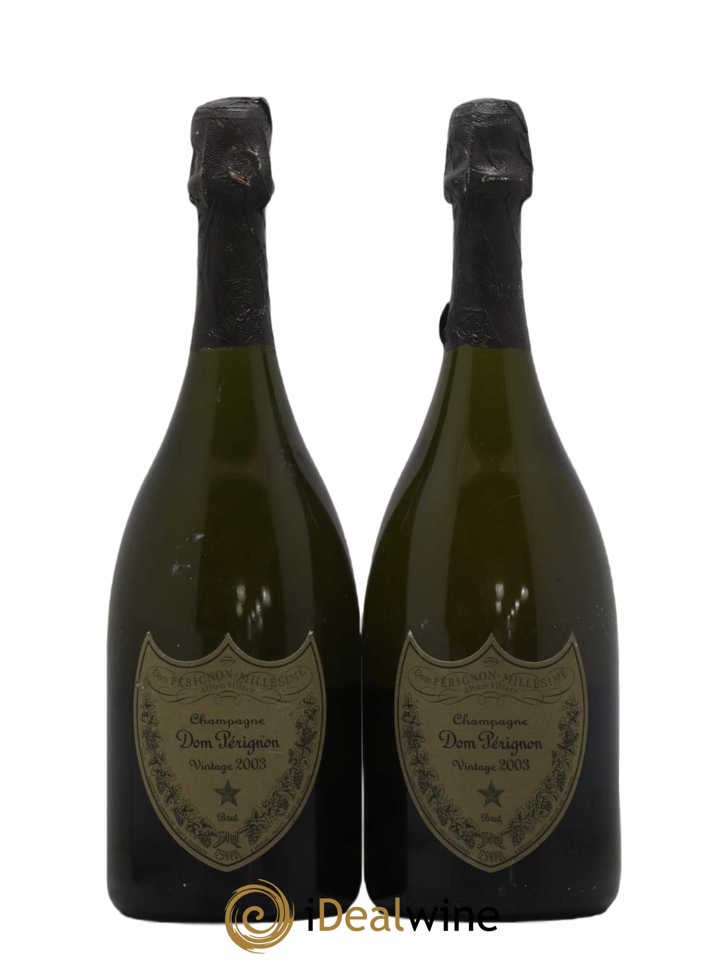 Brut Dom Pérignon 2003 - Lot de 2 bouteilles - 0