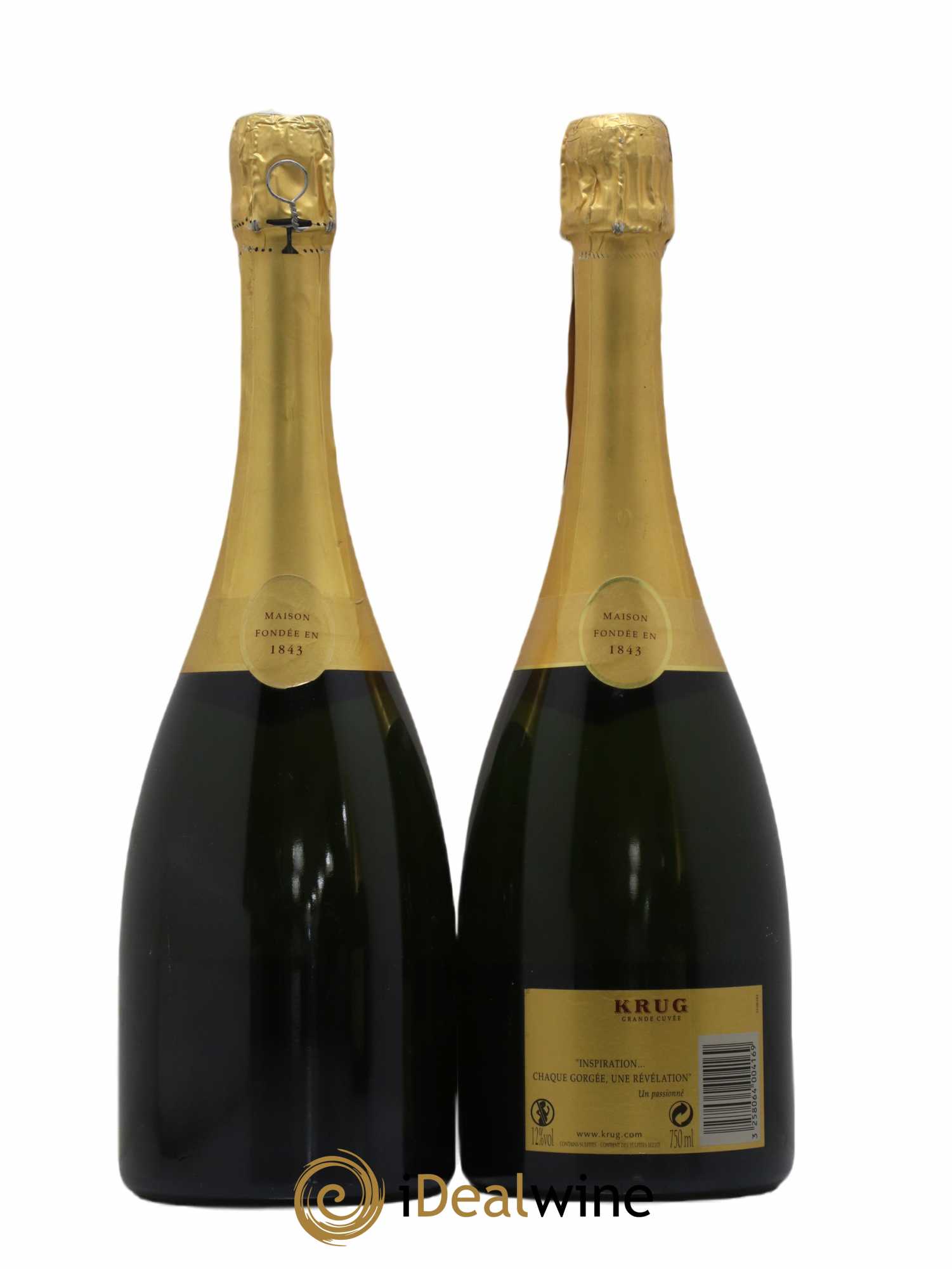 Grande Cuvée Brut Krug - Lot de 2 bouteilles - 1