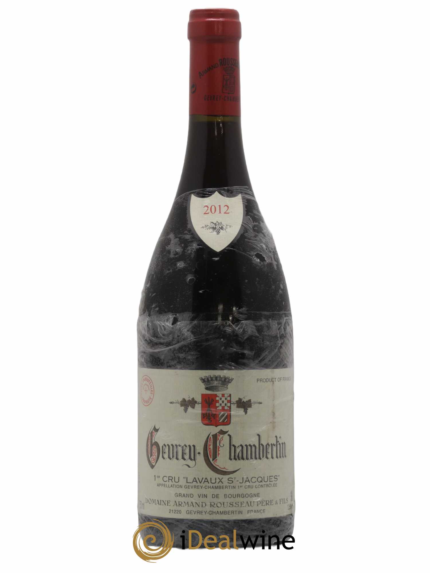 Gevrey-Chambertin 1er Cru Lavaux Saint Jacques Armand Rousseau (Domaine) 2012 - Lot de 1 bouteille - 0