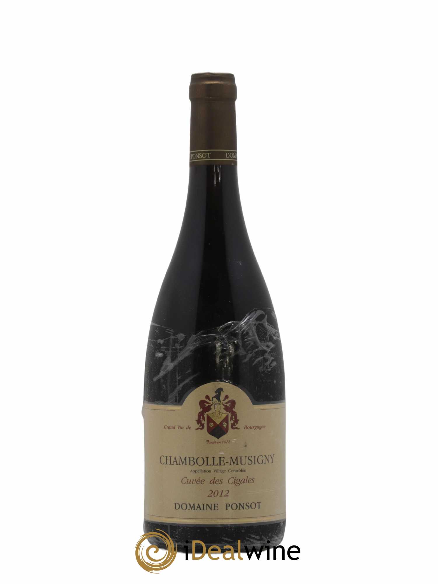 Chambolle-Musigny Cuvée des Cigales Ponsot (Domaine) 2012 - Lot de 1 bouteille - 0