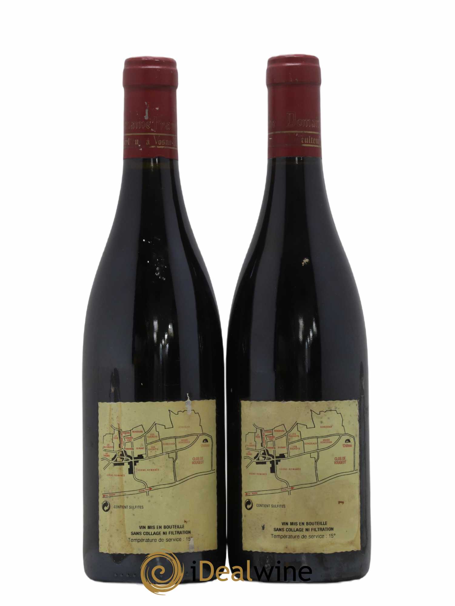 Vosne-Romanée 1er Cru Les Suchots Lamarche (Domaine) 2005 - Lot de 2 bouteilles - 1