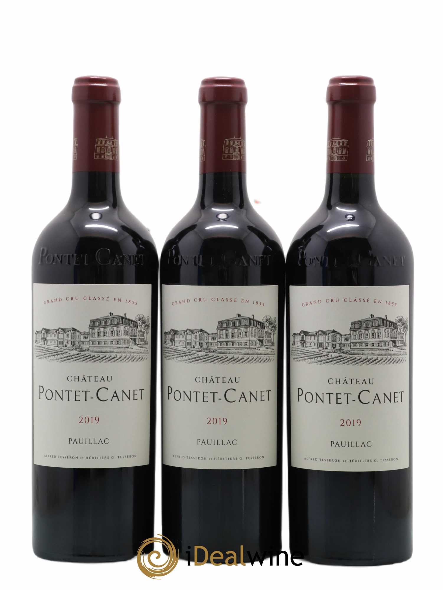 Château Pontet Canet 5ème Grand Cru Classé 2019 - Lot de 6 bouteilles - 2