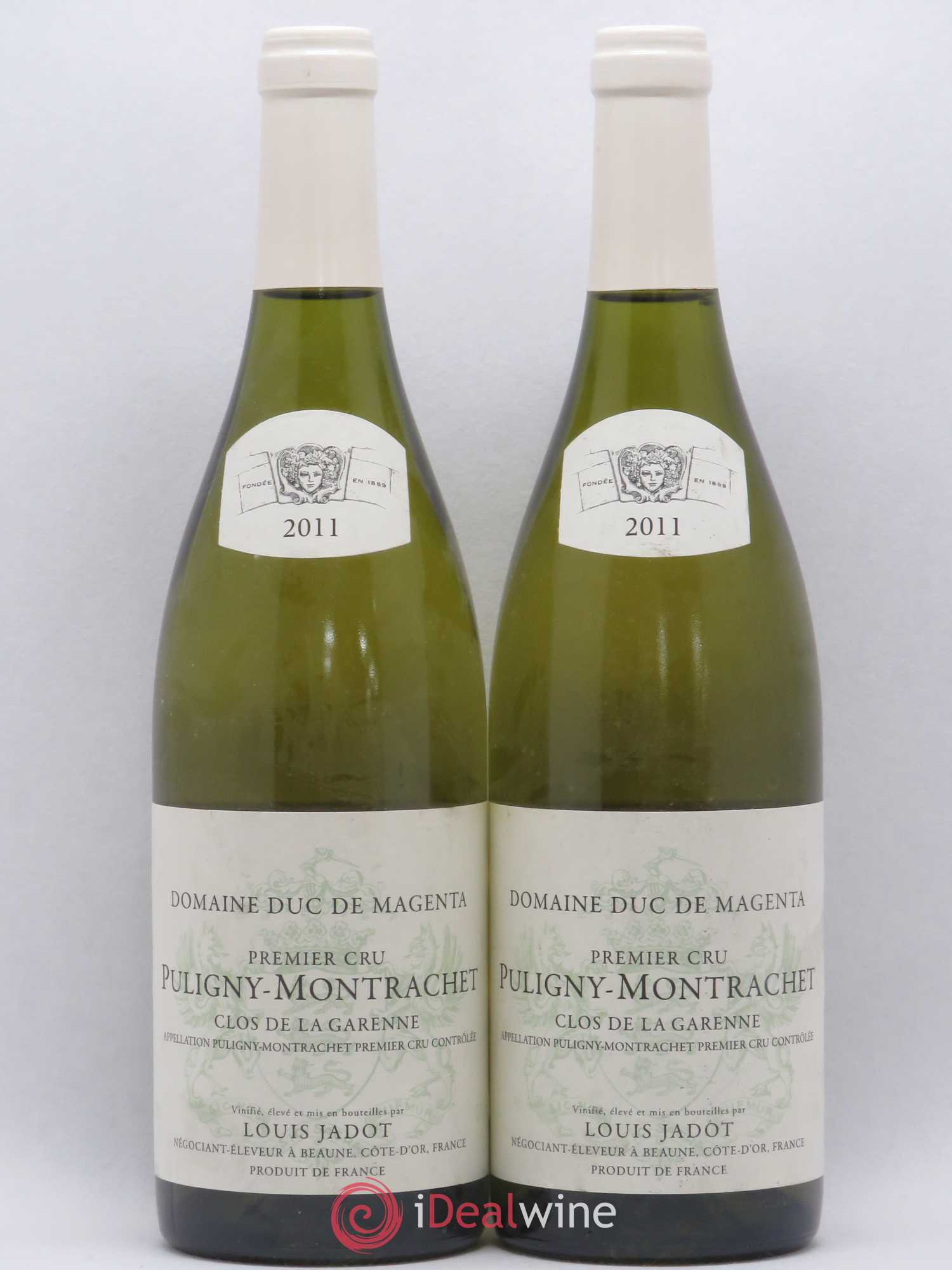 Puligny-Montrachet 1er Cru La Garenne Domaine Louis Jadot 2011 - Lot de 2 bouteilles - 0