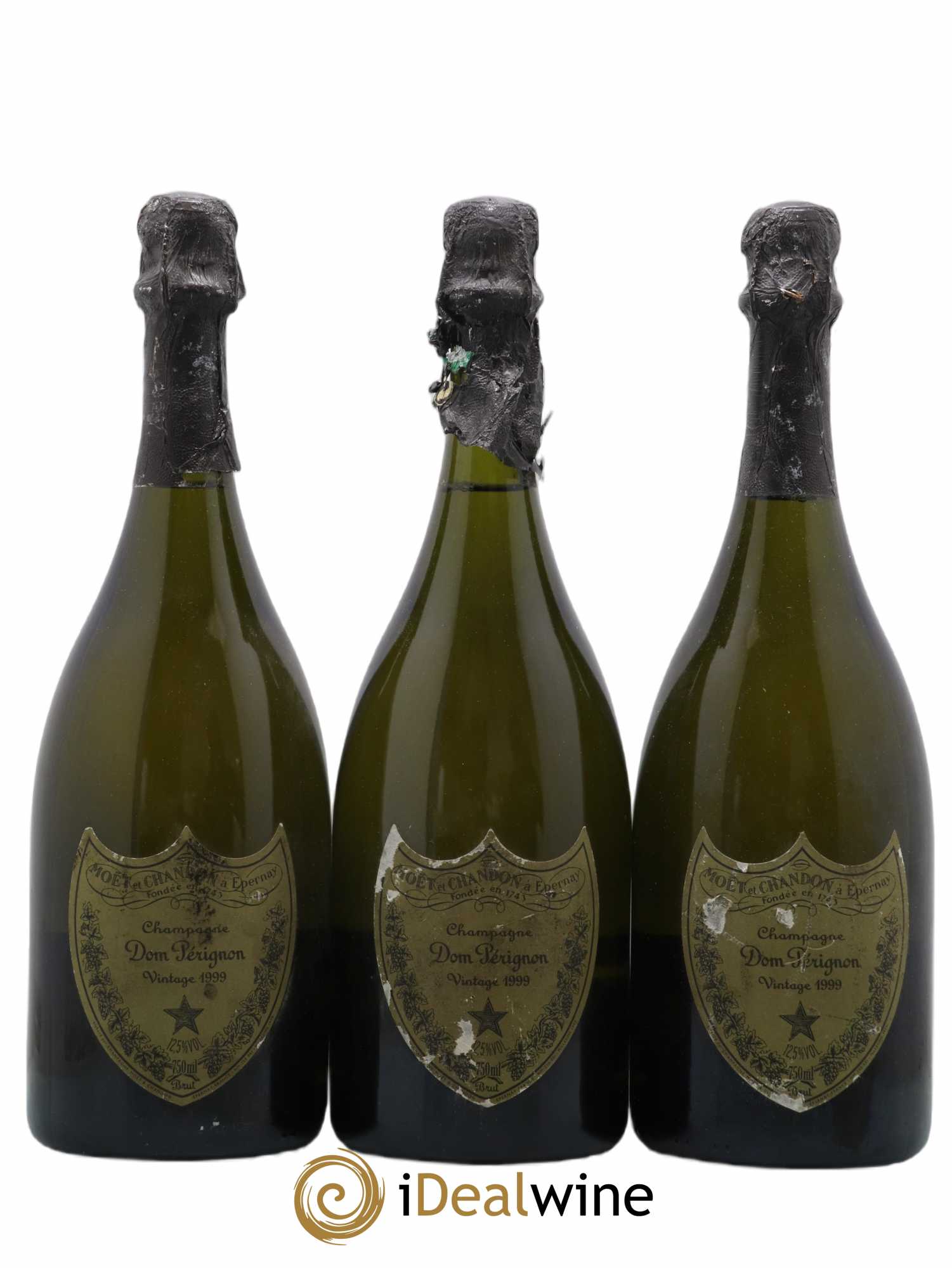 Brut Dom Pérignon 1999 - Lot de 3 bouteilles - 0