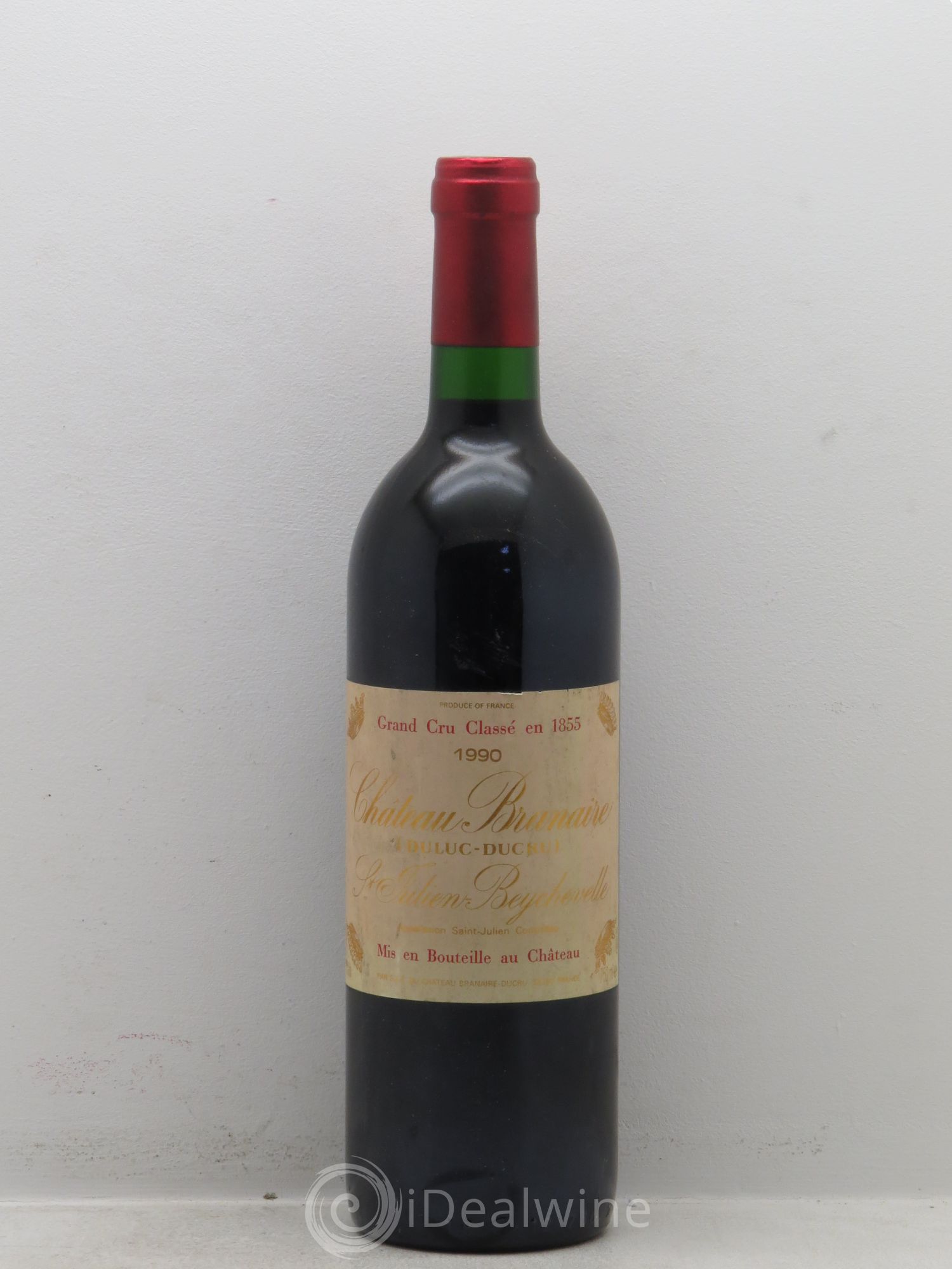Château Branaire Ducru 4ème Grand Cru Classé 1990 - Lot de 1 bouteille - 0