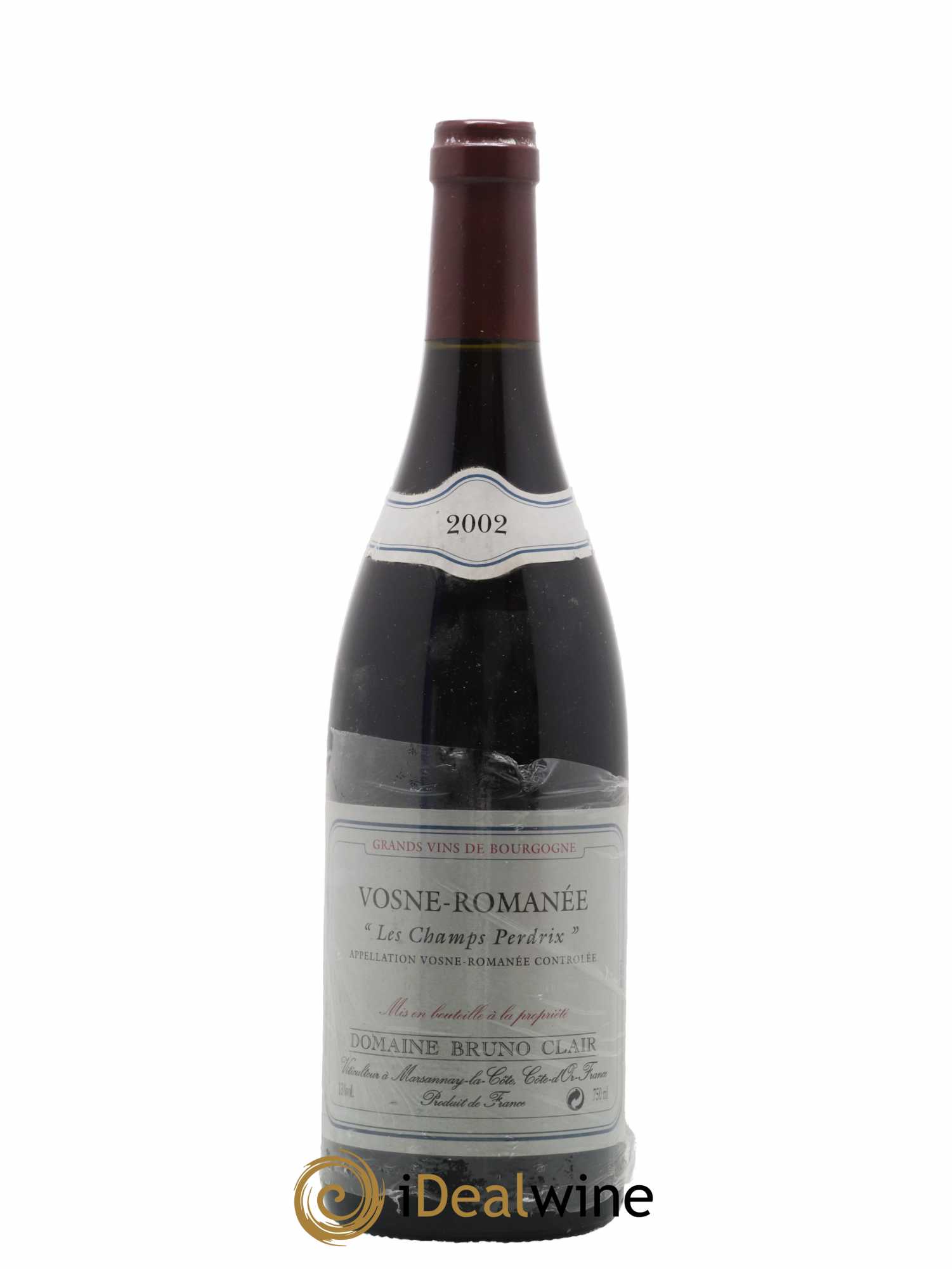 Vosne-Romanée Les Champs Perdrix Bruno Clair (Domaine) 2002 - Lot de 1 bouteille - 0