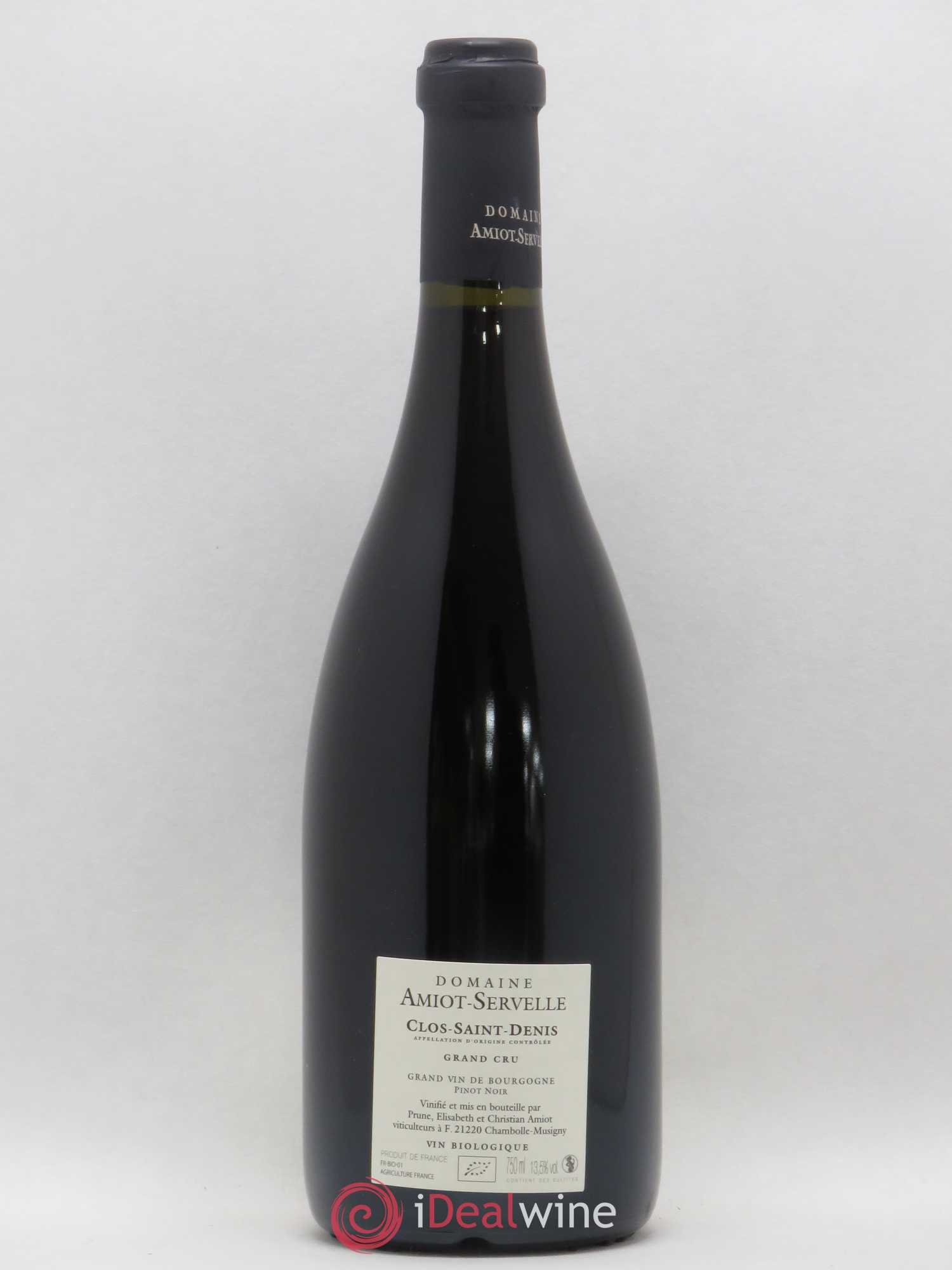 Clos Saint-Denis Grand Cru Amiot-Servelle 2017 - Lot de 1 bouteille - 1