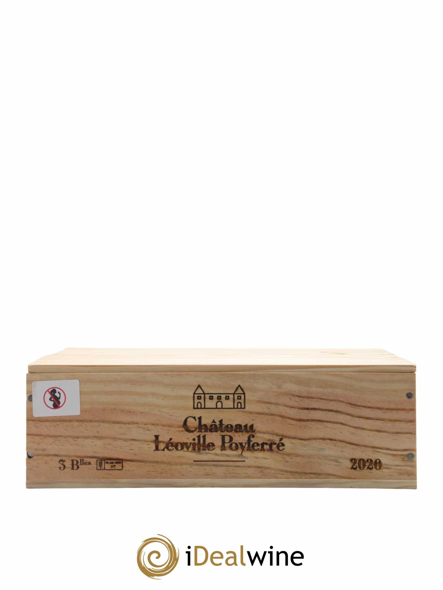 Château Léoville Poyferré 2ème Grand Cru Classé  2020 - Lot de 3 bouteilles - 1