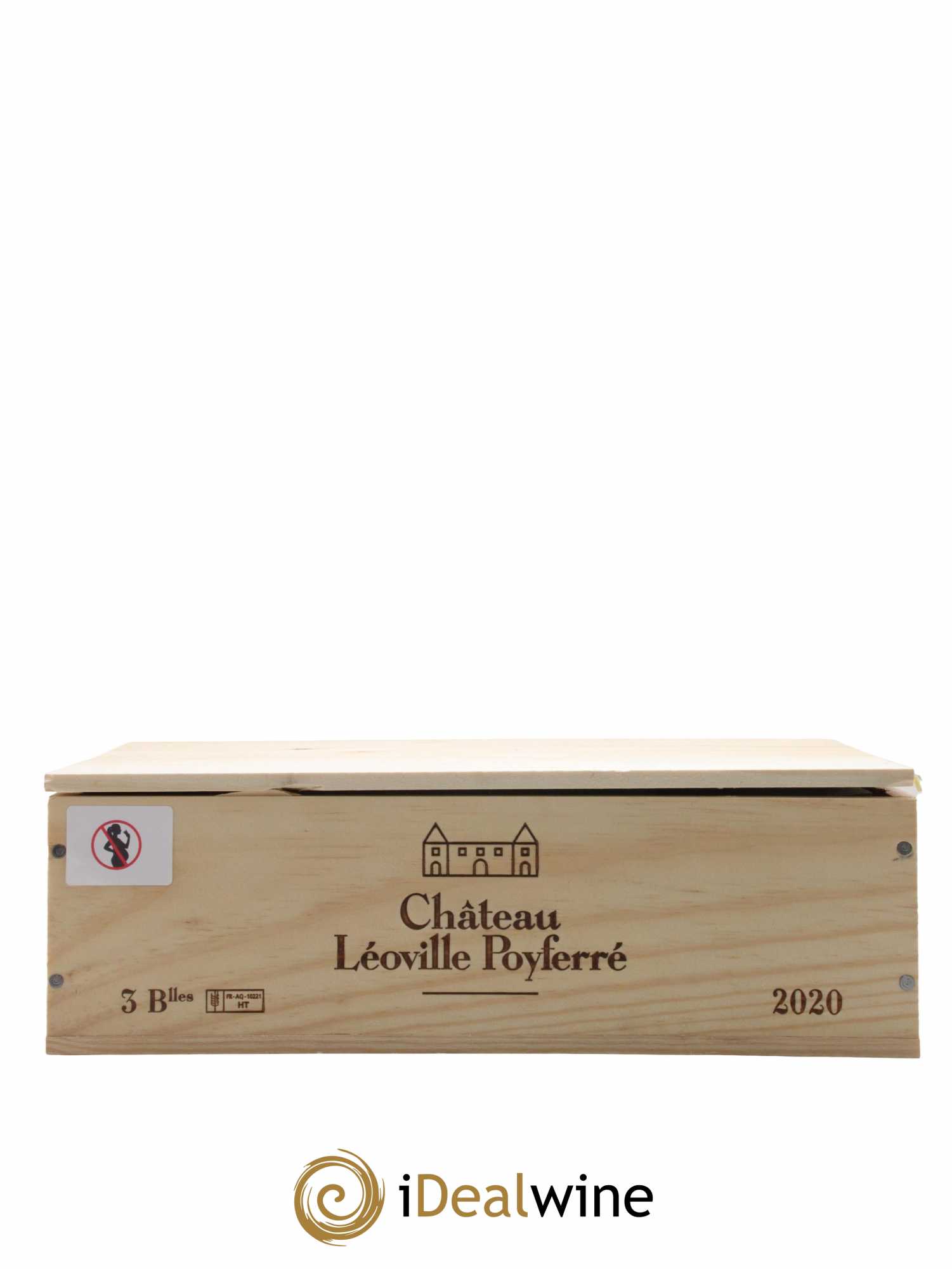 Château Léoville Poyferré 2ème Grand Cru Classé  2020 - Lot de 3 bouteilles - 1