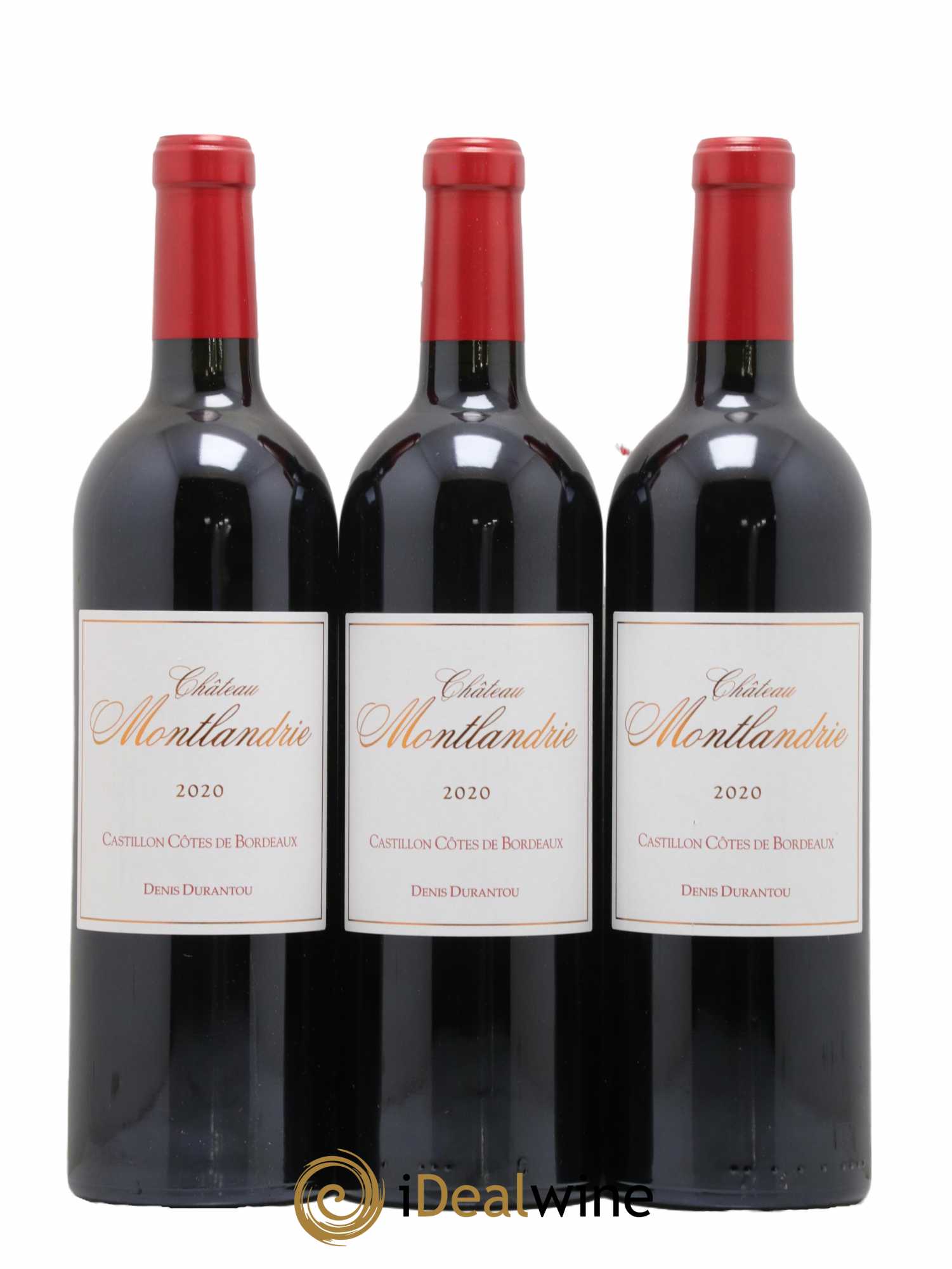 Castillon-Côtes-de-Bordeaux (Côtes-de-Castillon) Château Montlandrie 2020 - Lot de 6 bouteilles - 1