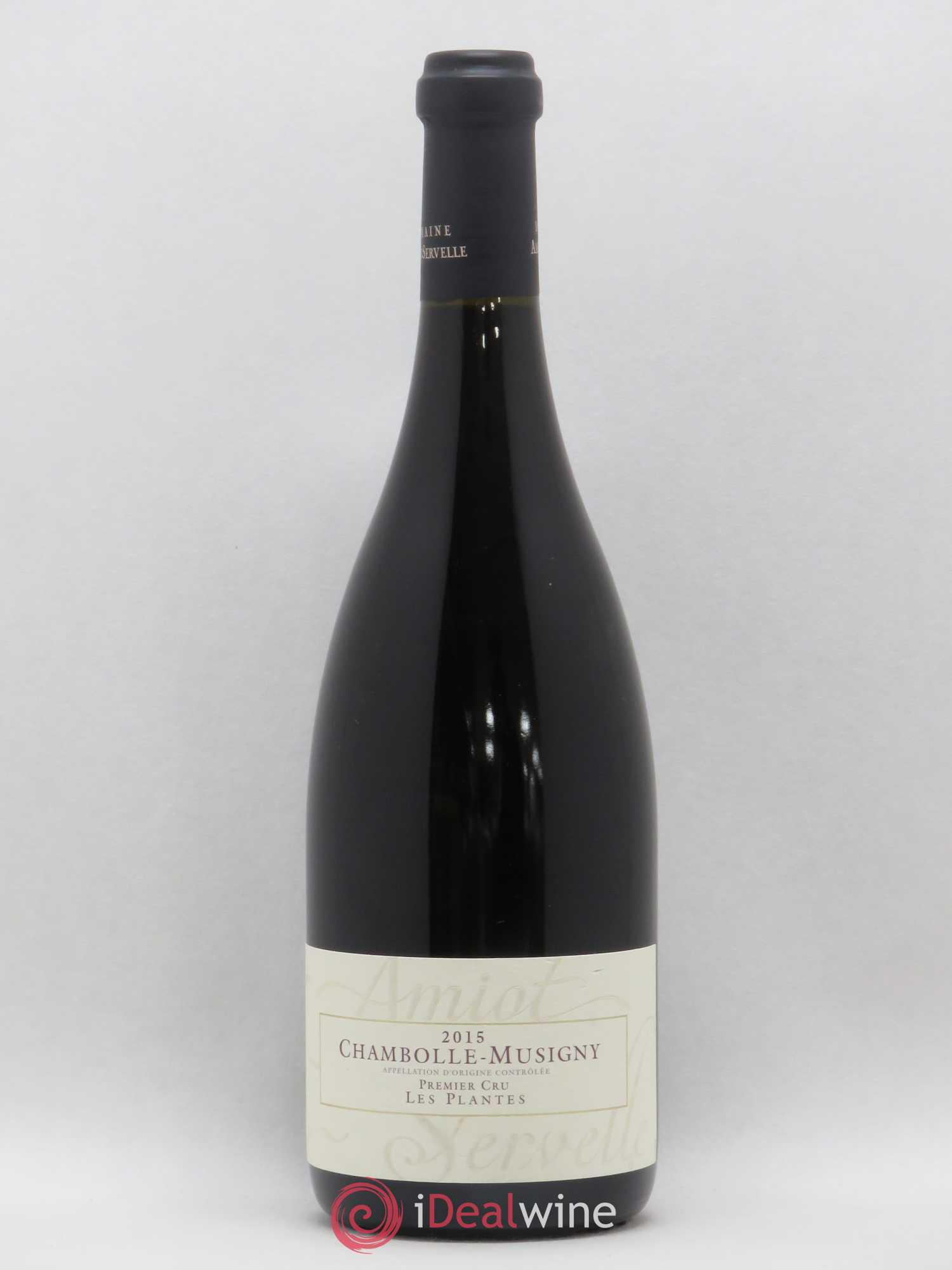 Chambolle-Musigny 1er Cru Les Plantes Amiot-Servelle 2015 - Lot de 1 bouteille - 0
