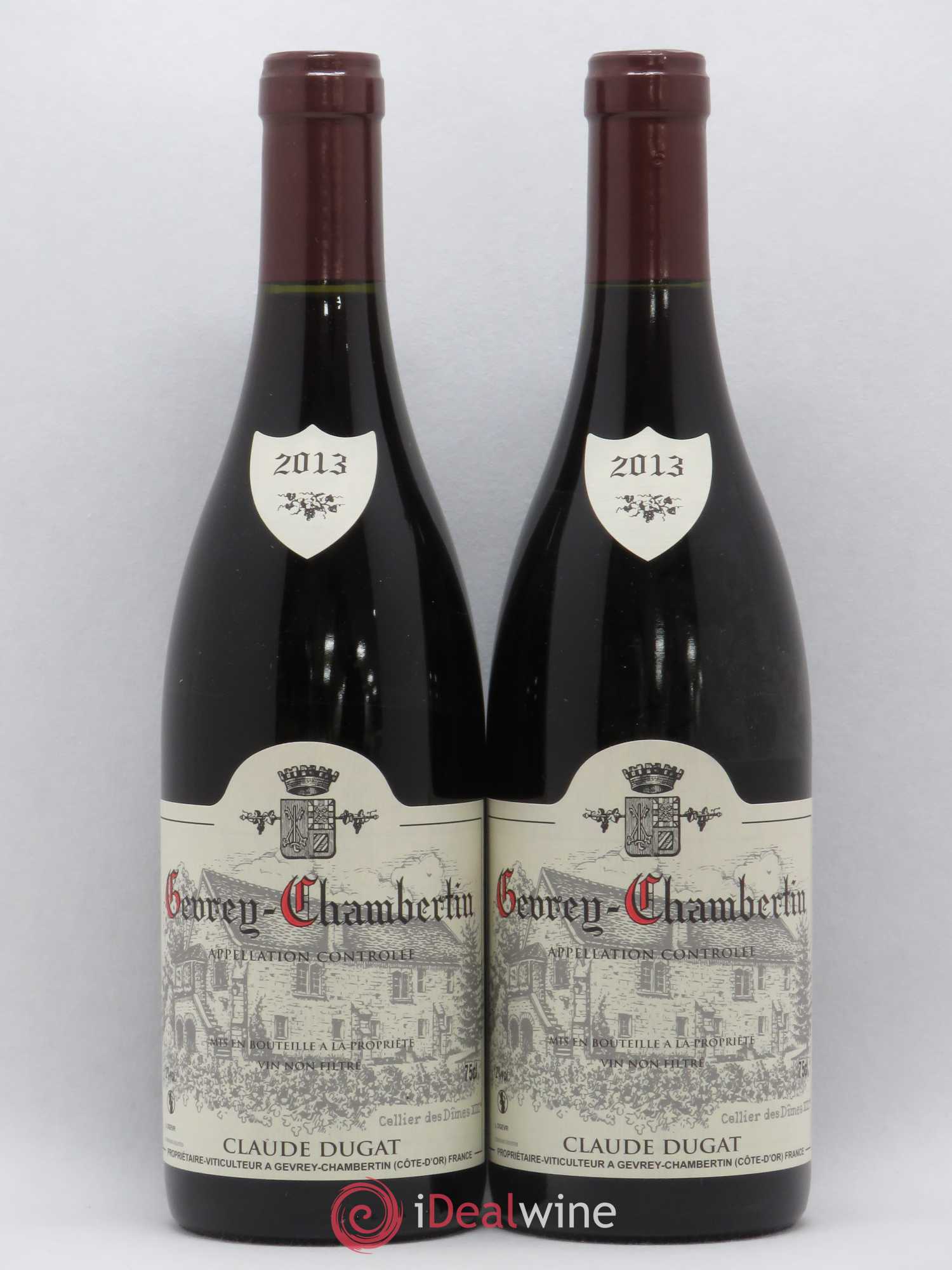 Gevrey-Chambertin Claude Dugat 2013 - Lot de 2 bouteilles - 0