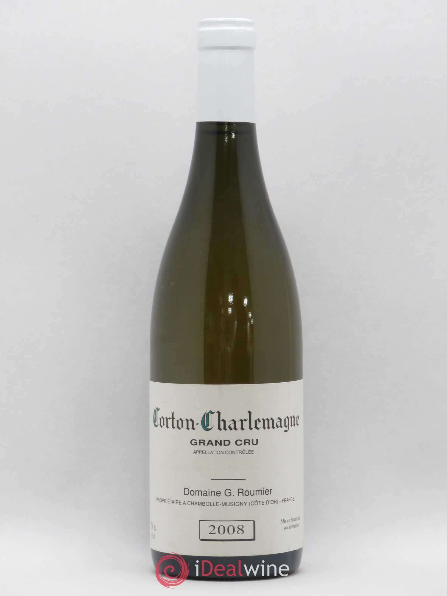 Corton-Charlemagne Grand Cru Georges Roumier (Domaine) 2008 - Lot de 1 bouteille - 0