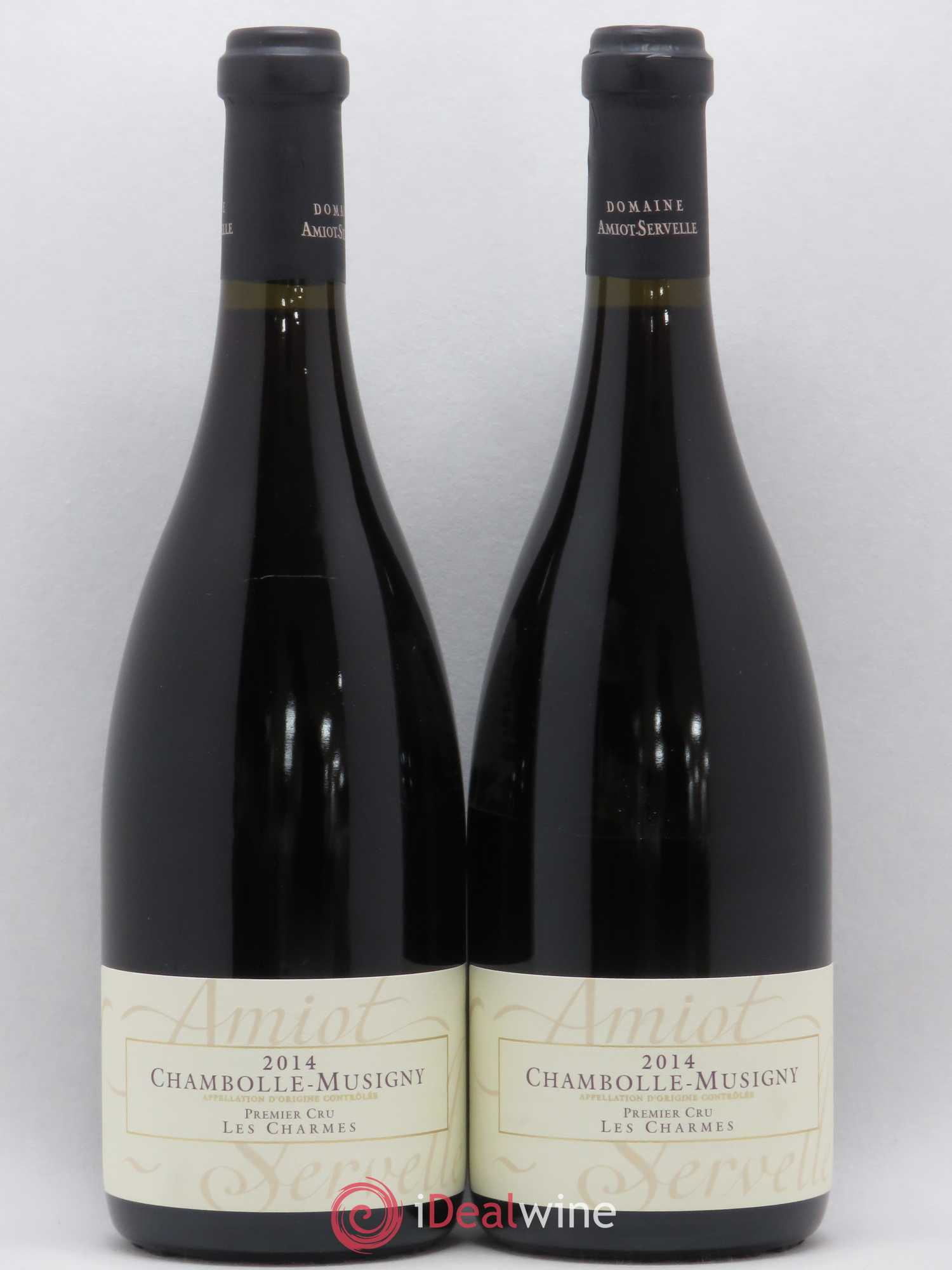 Chambolle-Musigny 1er Cru Les Charmes Amiot-Servelle 2014 - Lot de 2 bouteilles - 0