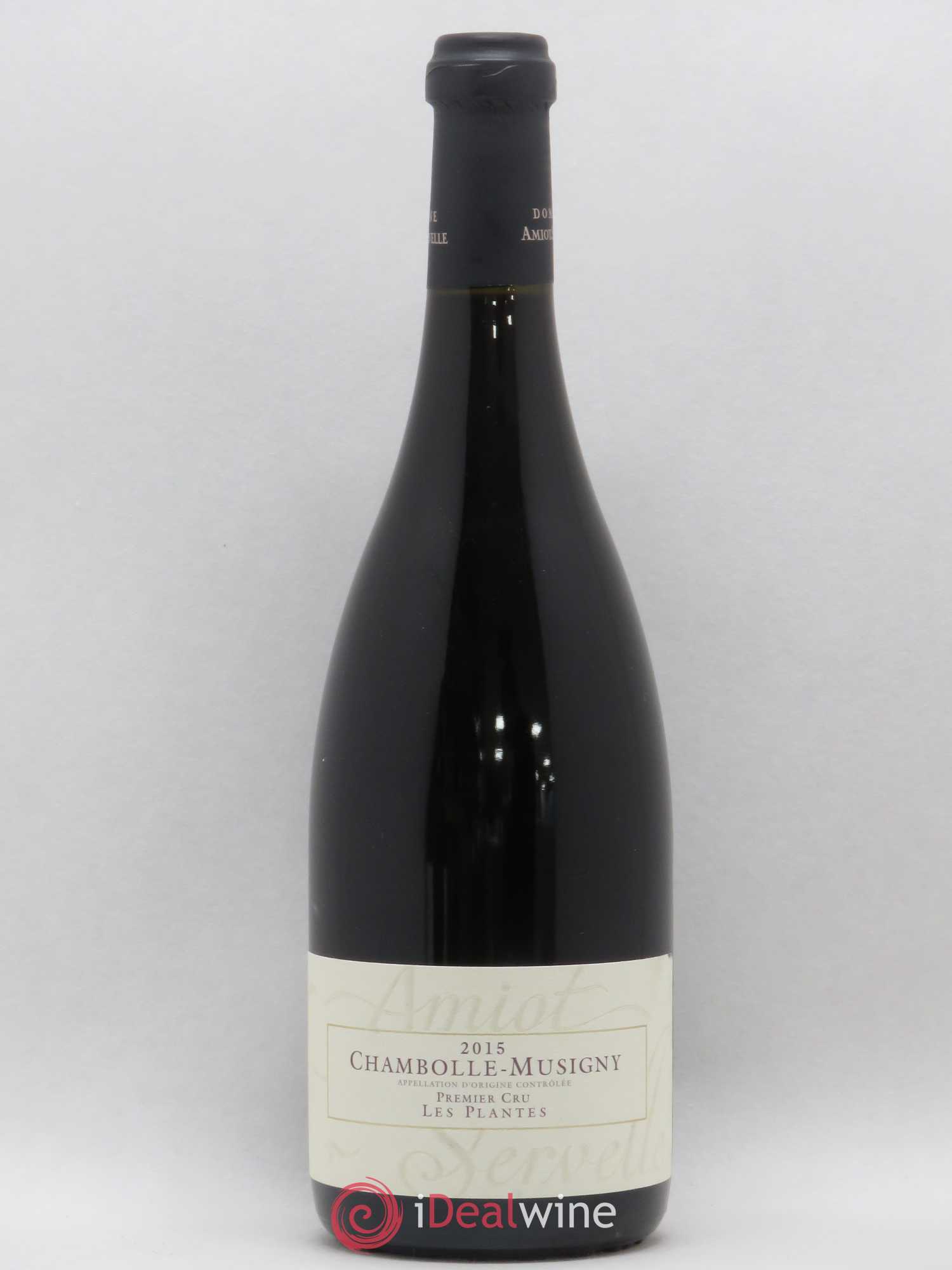 Chambolle-Musigny 1er Cru Les Plantes Amiot-Servelle 2015 - Lot de 1 bouteille - 0