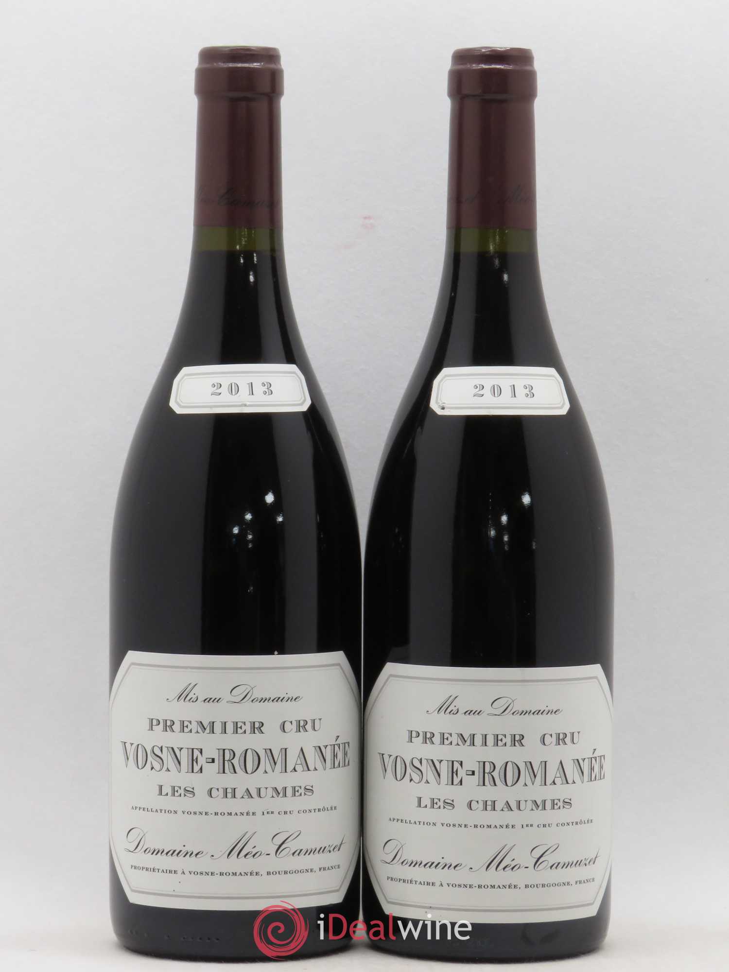 Vosne-Romanée 1er Cru Les Chaumes Méo-Camuzet (Domaine) 2013 - Lot de 2 bouteilles - 0
