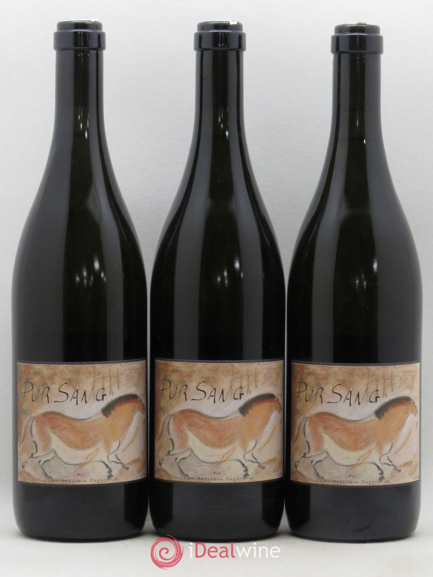 Vin de France (anciennement Pouilly-Fumé) Pur Sang Dagueneau (Domaine Didier - Louis-Benjamin) 2015 - Lot de 3 bouteilles - 0