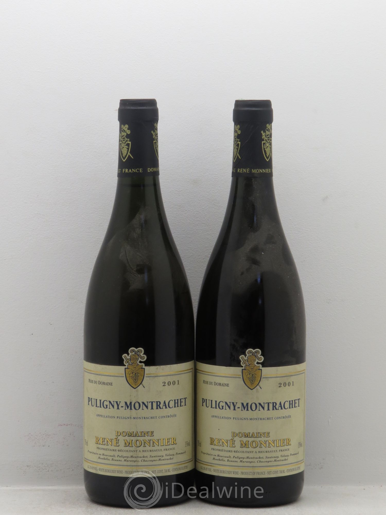 Puligny-Montrachet R.Monnier 2001 - Lot de 2 bouteilles - 0