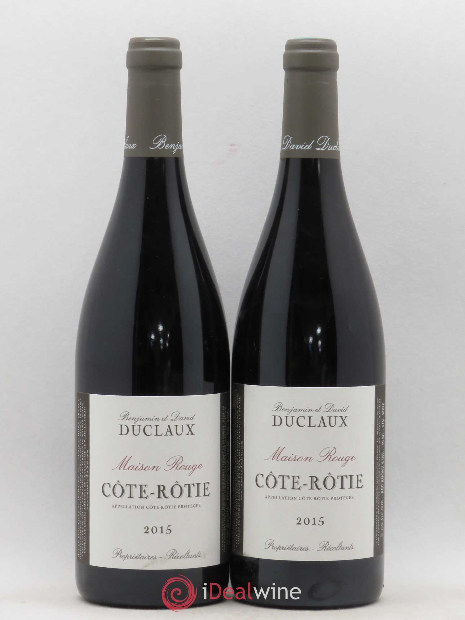 Côte-Rôtie Maison Rouge Domaine Duclaux 2015 - Lot de 2 bouteilles - 0