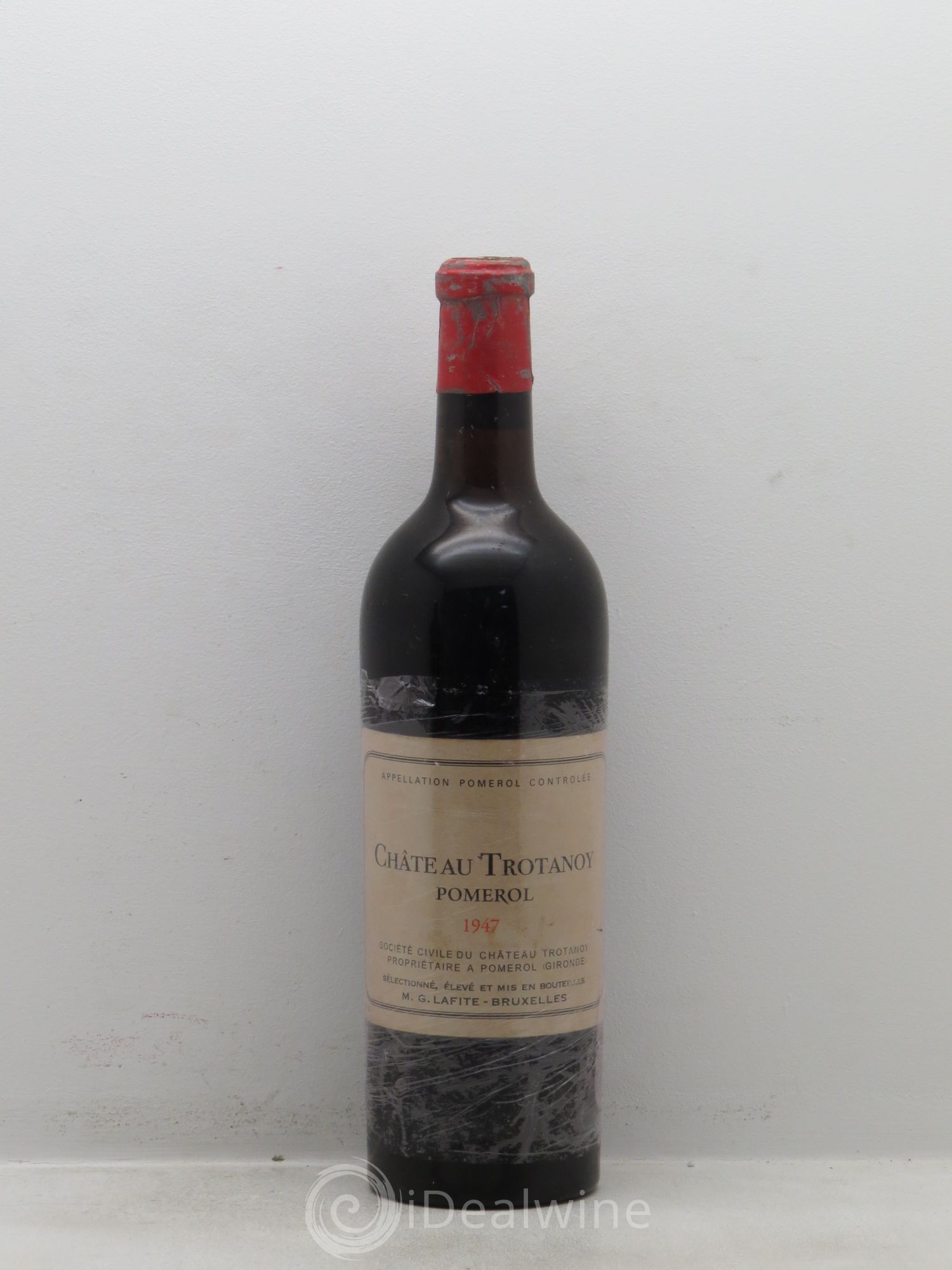 Château Trotanoy Mise Négoce Lafite 1947 - Posten von 1 Flasche - 0