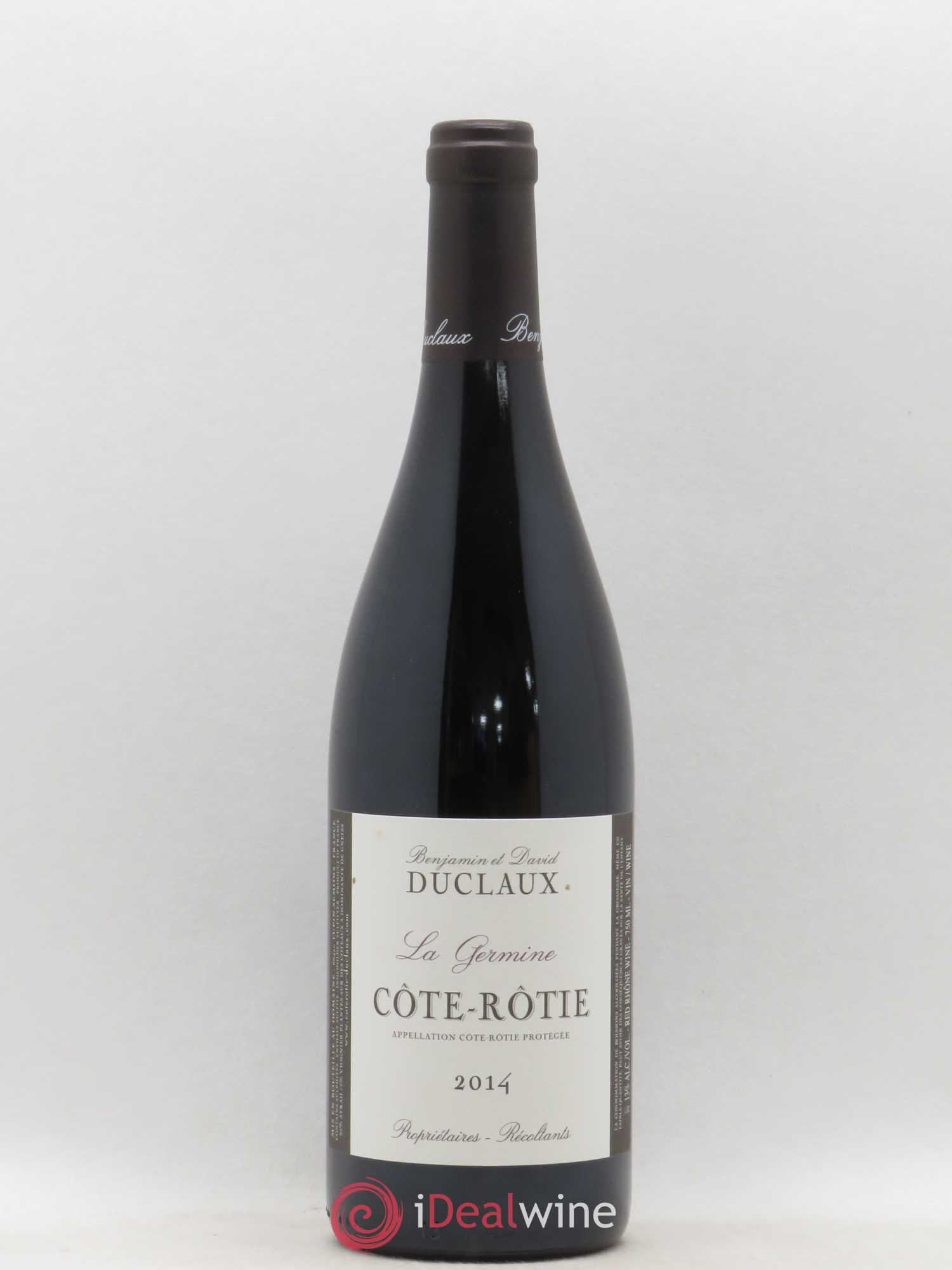 Côte-Rôtie La Germine Domaine Duclaux 2014 - Lot de 1 bouteille - 0